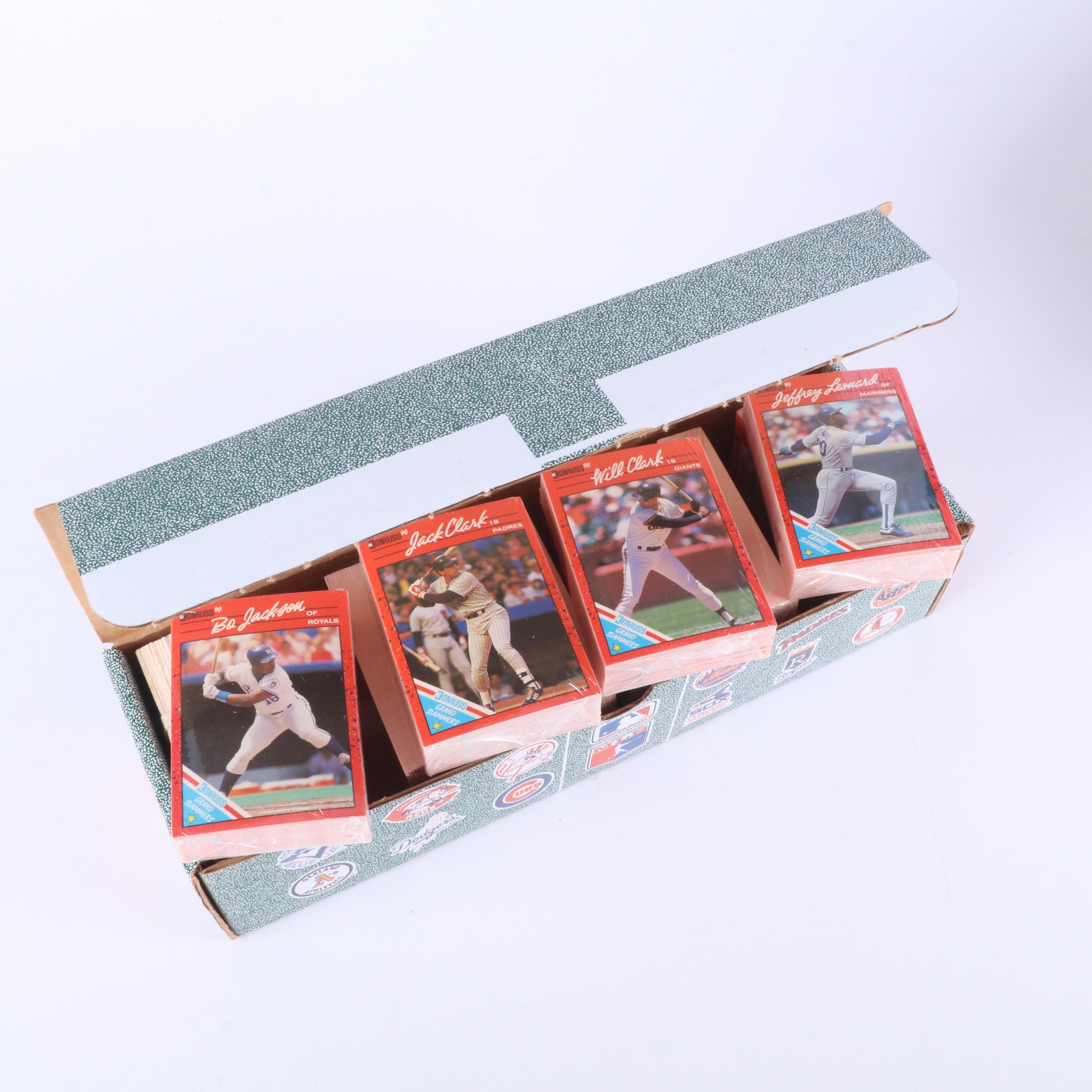 Large Group of Baseball and Football Cards, and Other Sports Items