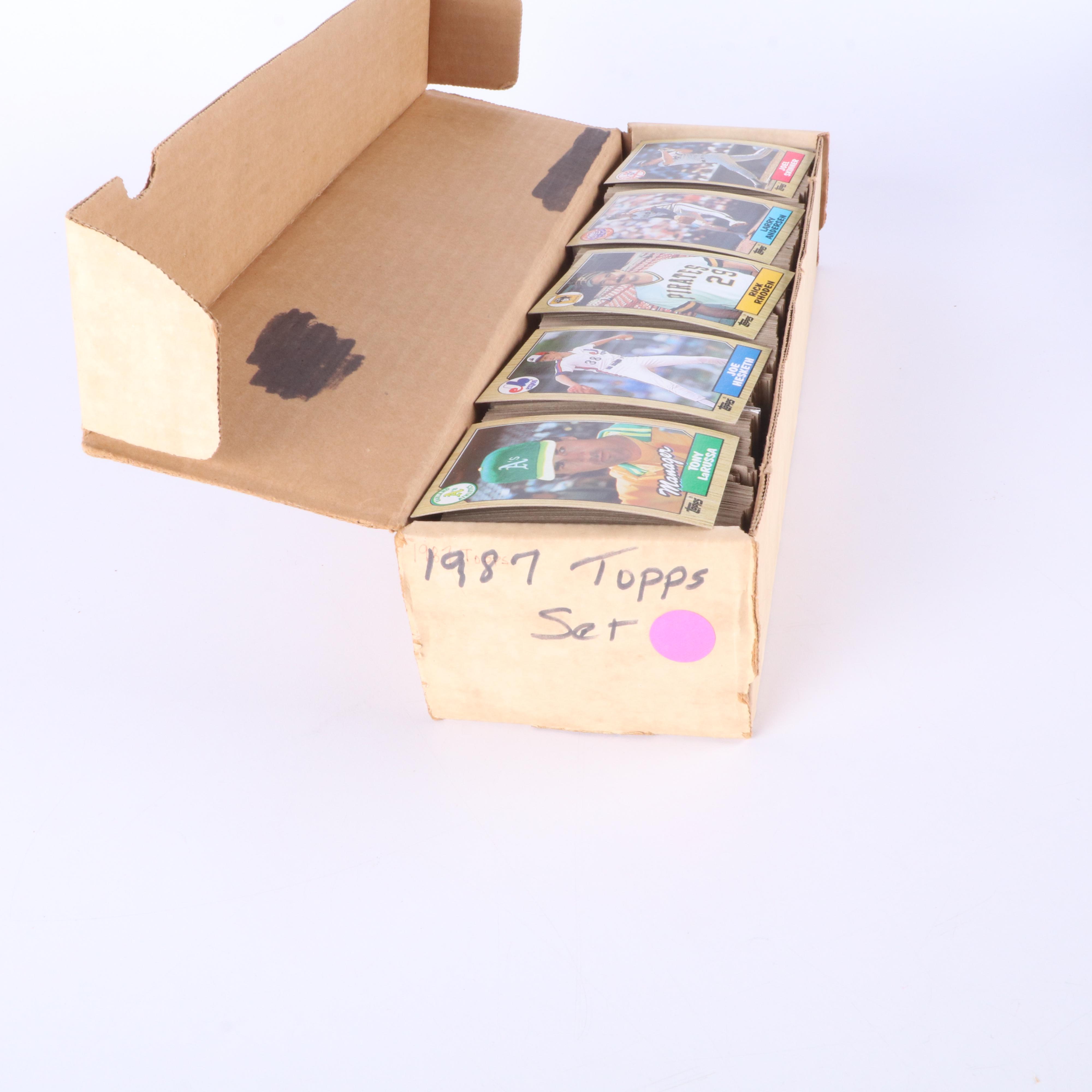 Large Group of Baseball and Football Cards, and Other Sports Items