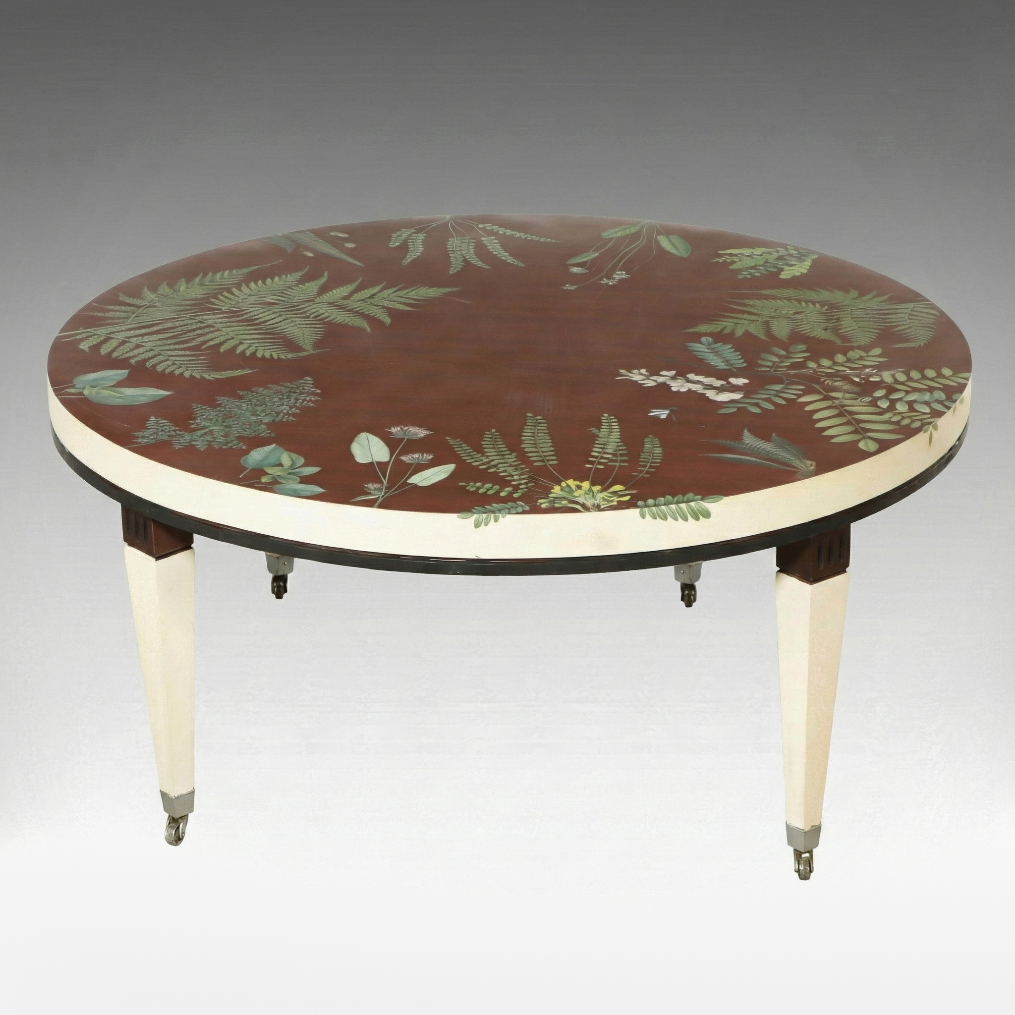 Regency Style Paint-Decorated Coffee Table, Mid-20th Century