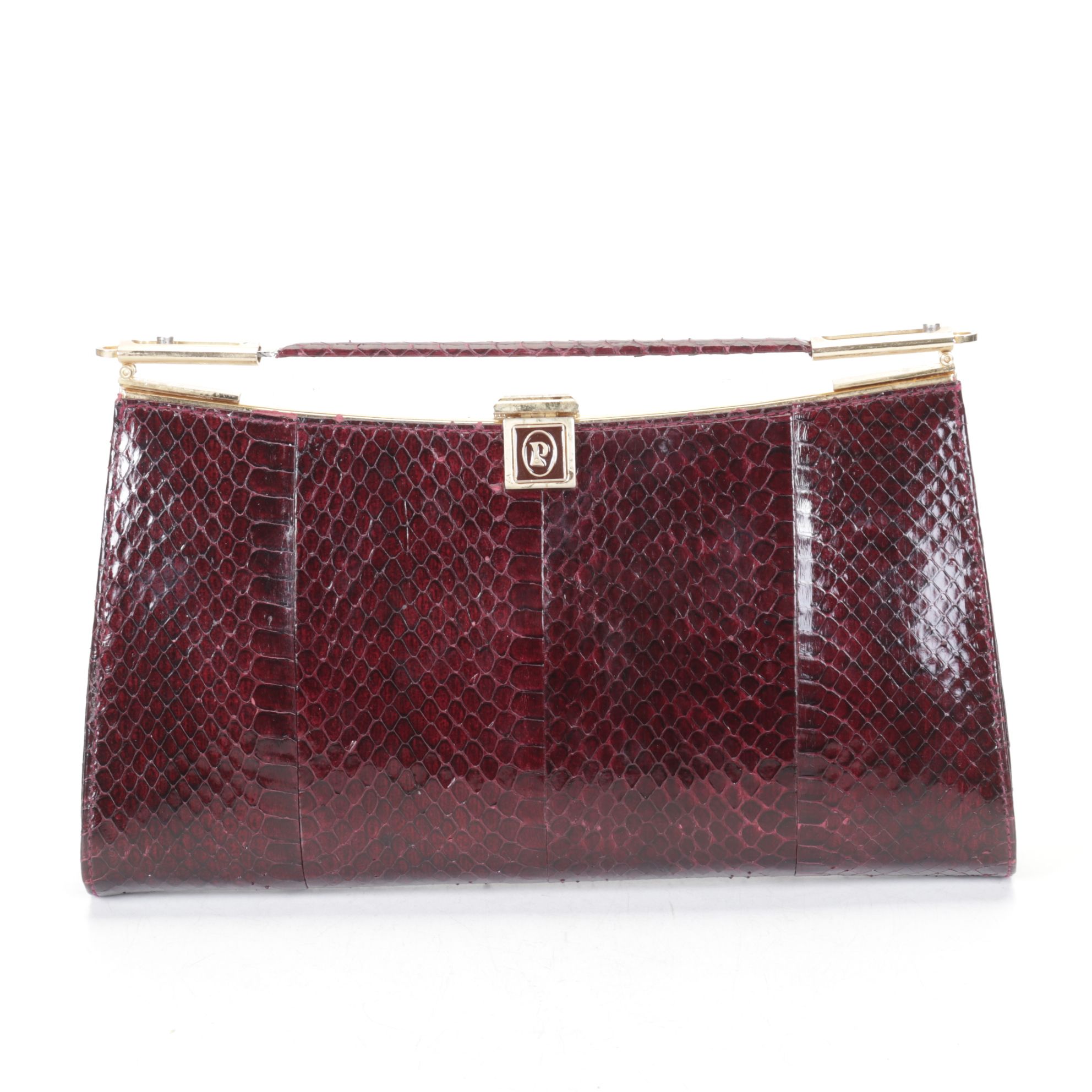 Etienne Aigner, Andé, Letisse with More Burgundy and Black Evening Clutch Purses