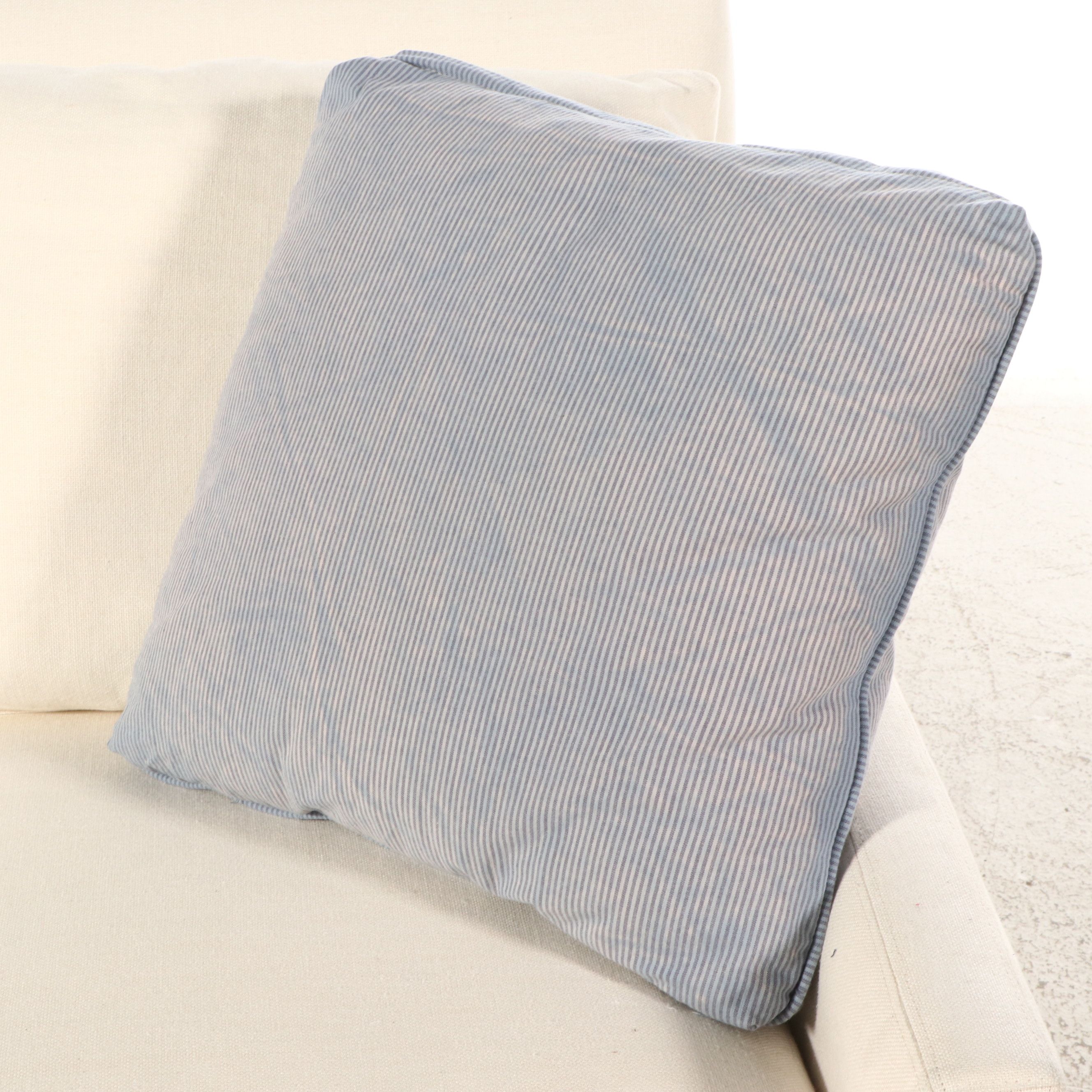 Arhaus Furniture Camden Collection Modernist Style Fabric Upholstered Sofa