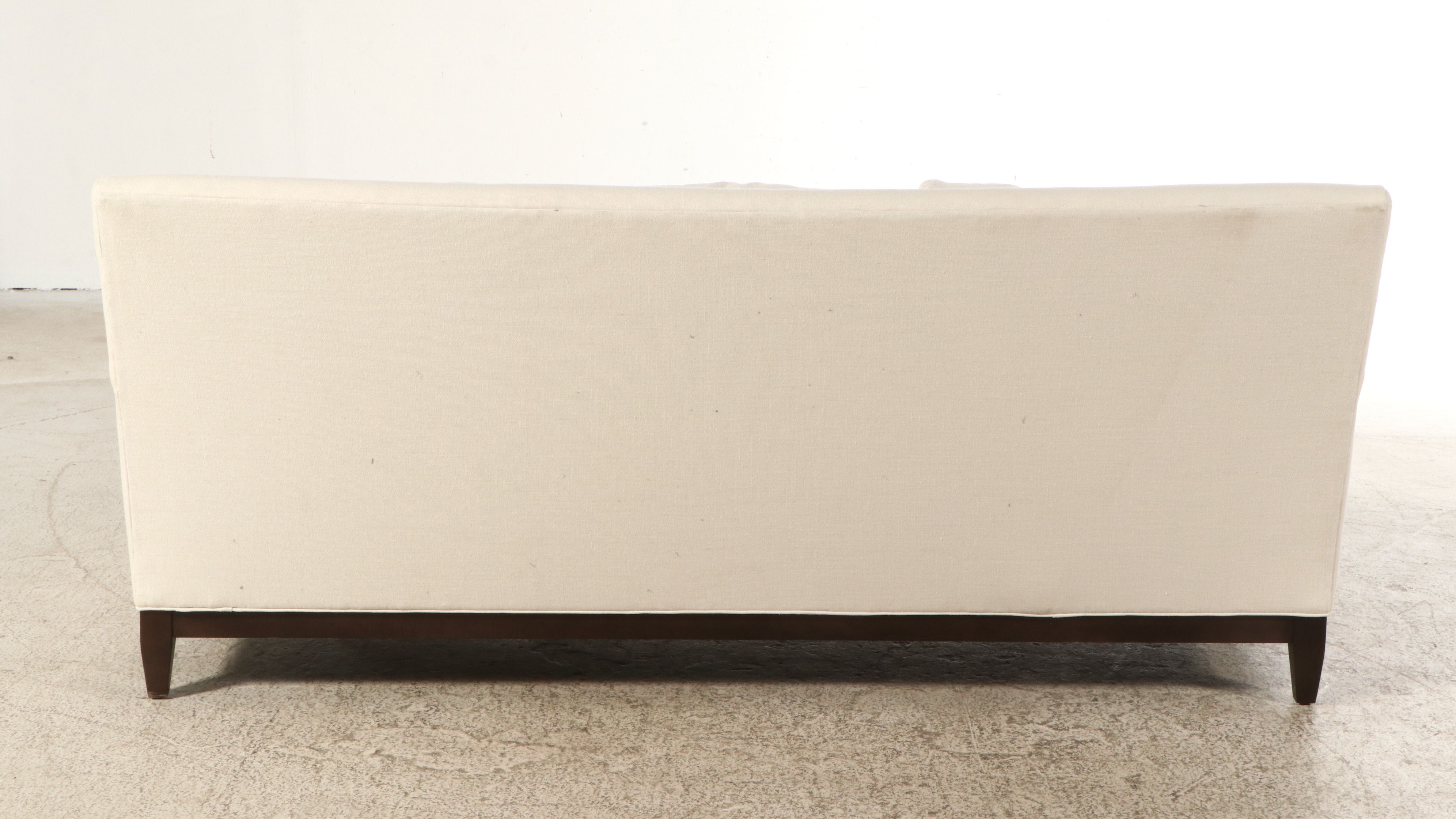 Arhaus Furniture Camden Collection Modernist Style Fabric Upholstered Sofa