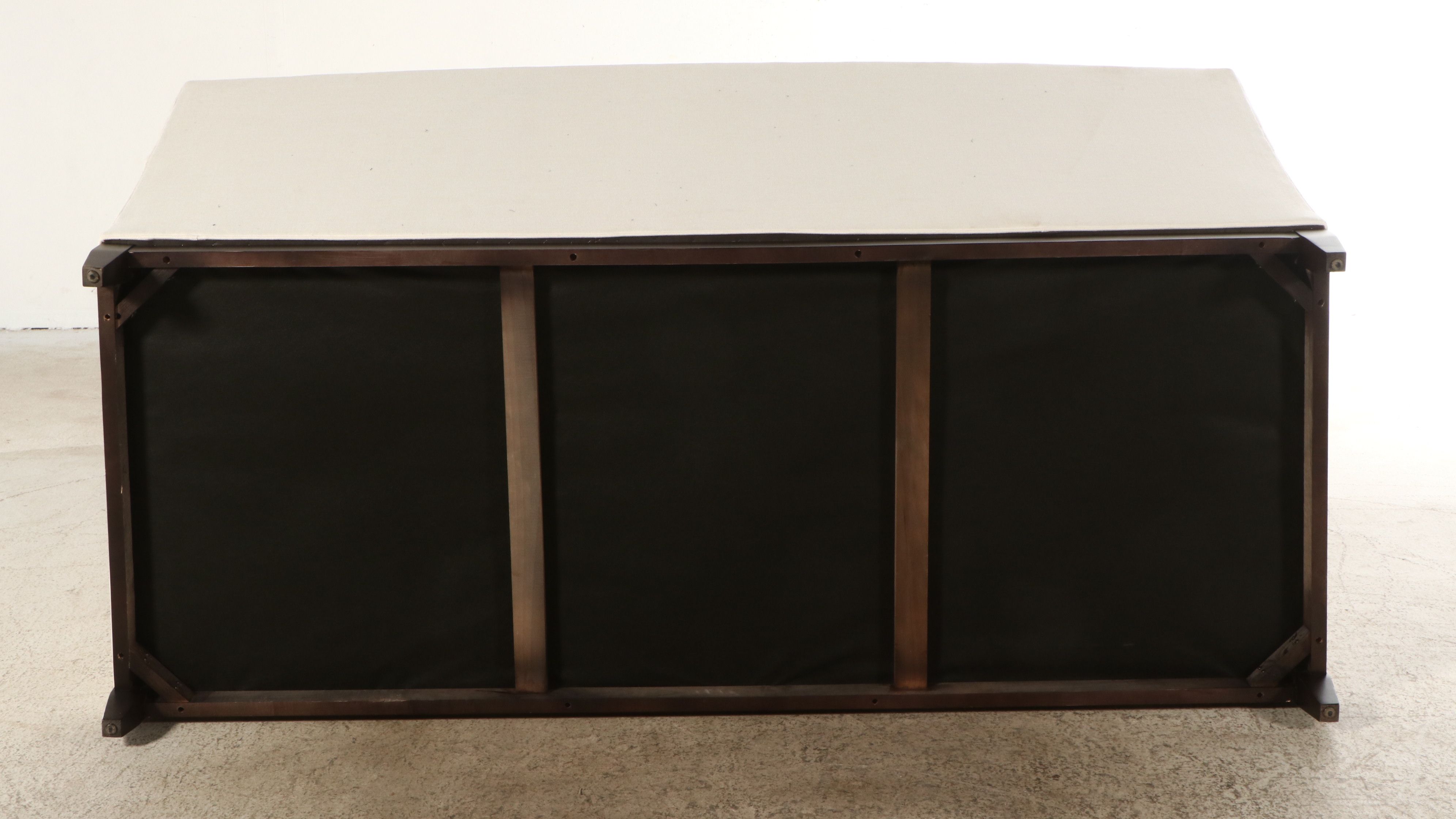 Arhaus Furniture Camden Collection Modernist Style Fabric Upholstered Sofa