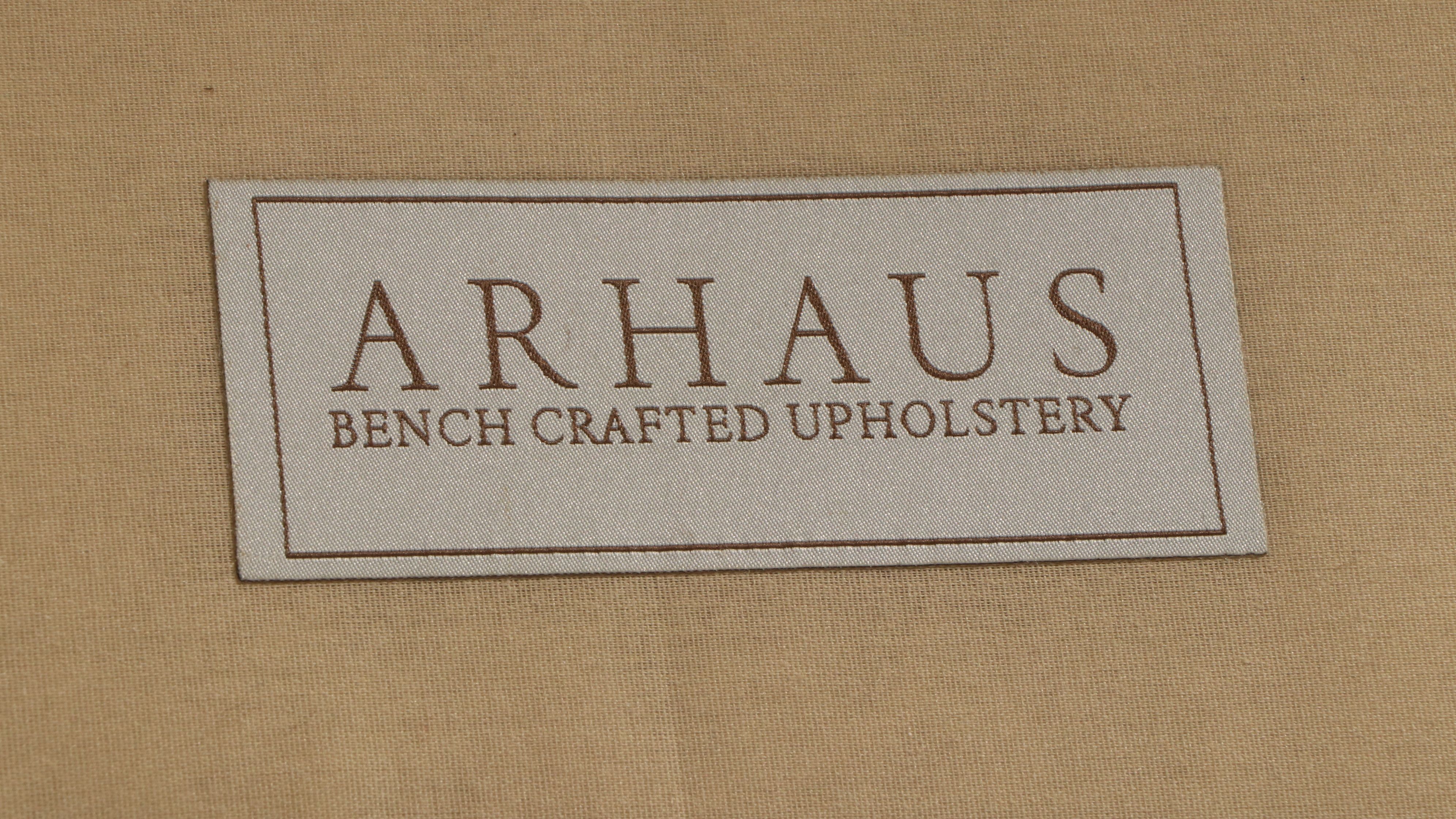 Arhaus Furniture Camden Collection Modernist Style Fabric Upholstered Sofa