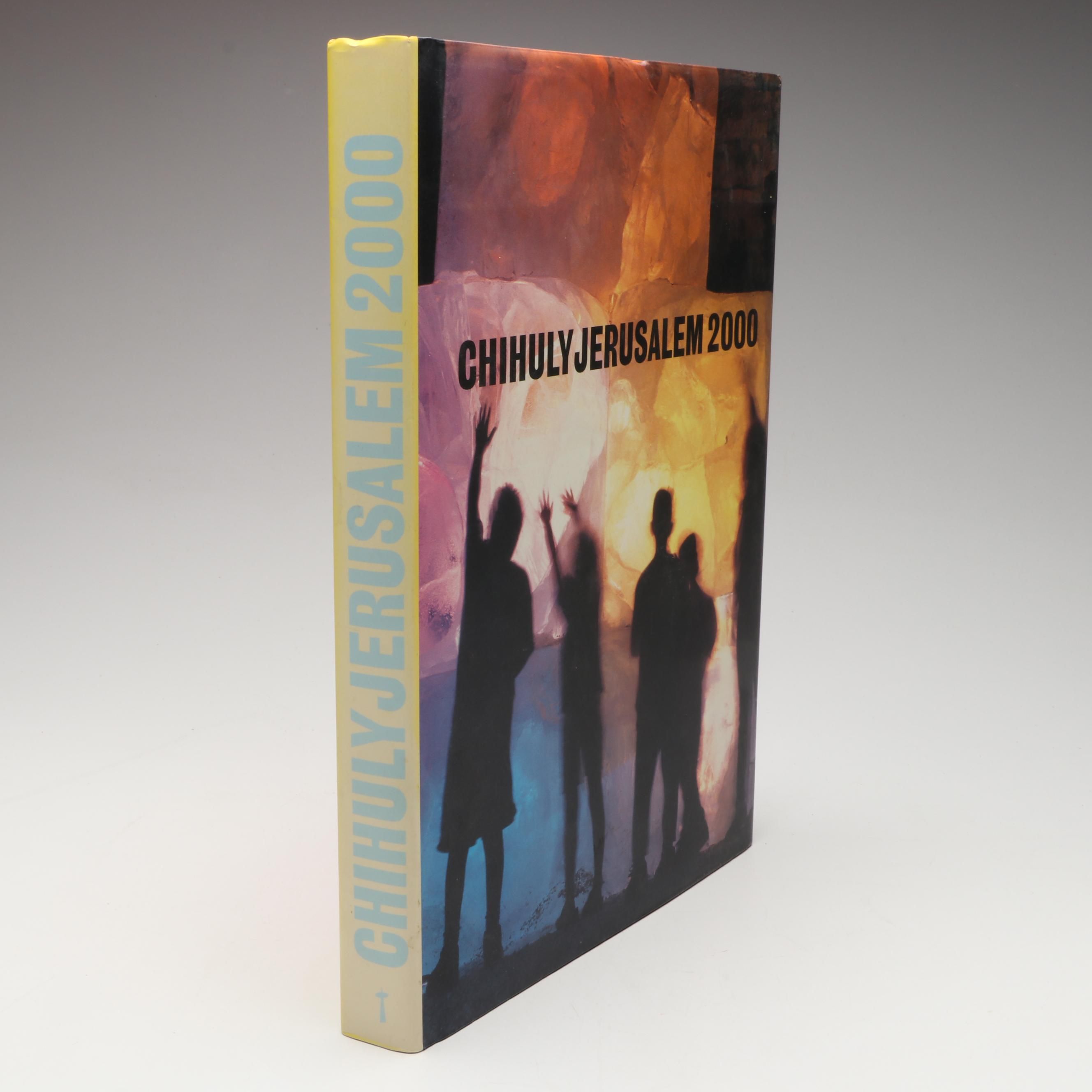 Limited First Edition "Chihuly Jerusalem 2000" by Dale Chihuly, 2000