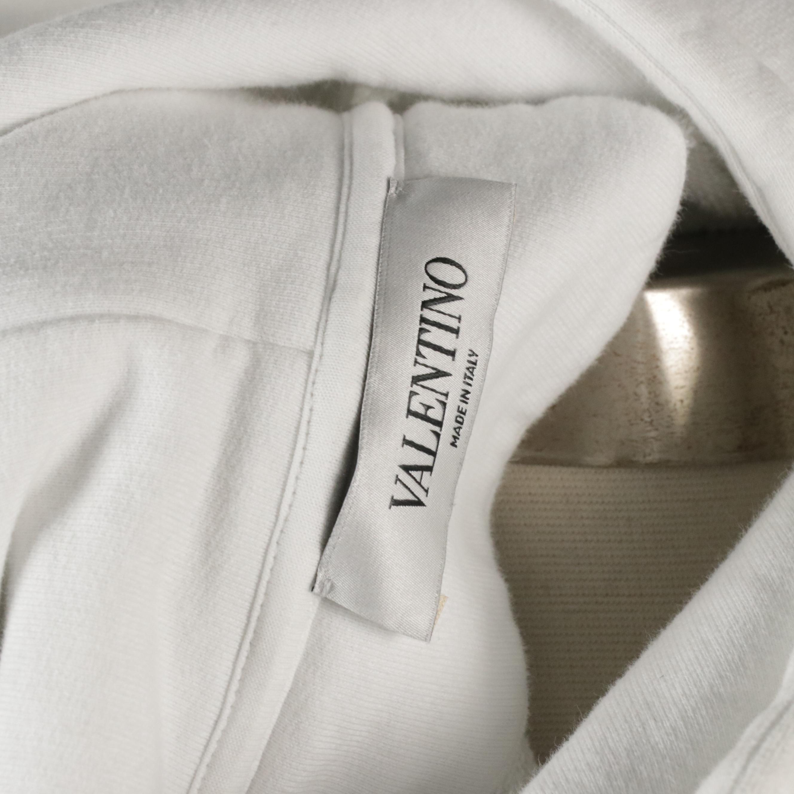 Valentino Sequin Embellished and Embroidered Hoodie