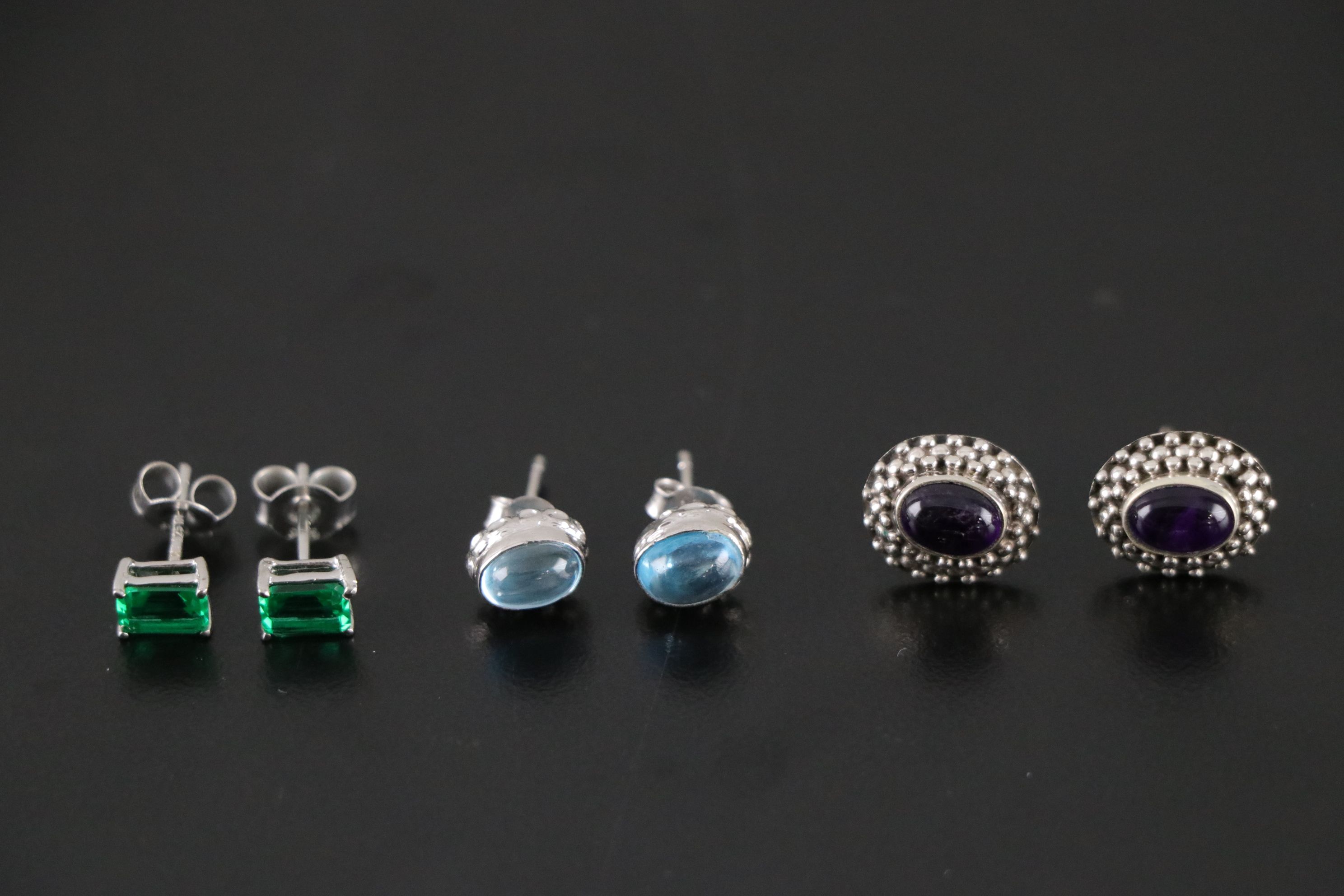 14 Assorted Sterling Silver Rings, Necklaces and Earrings