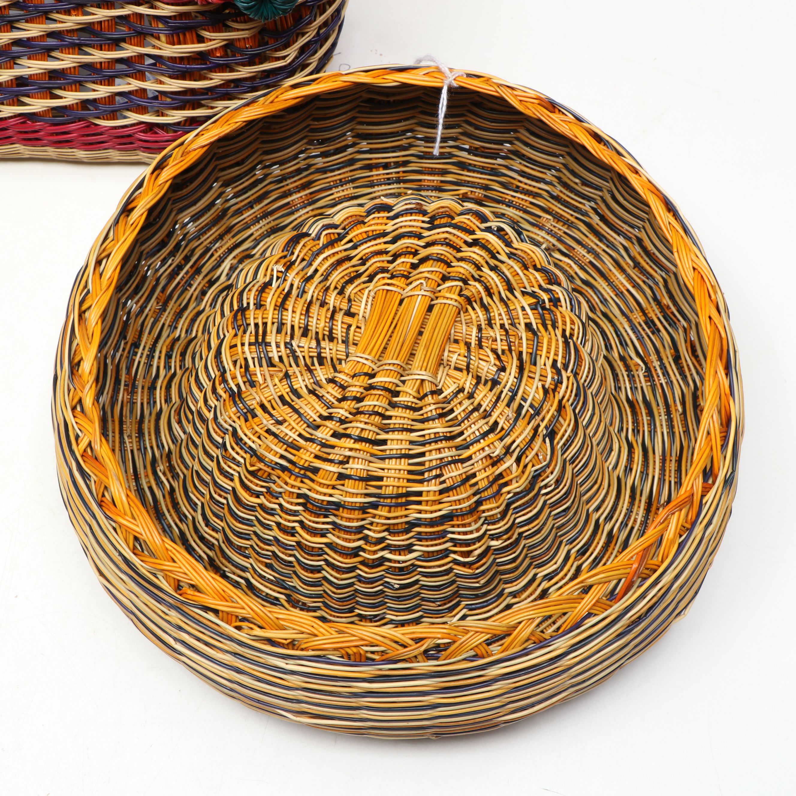 Colombian Esparto Grass Purse and Baskets