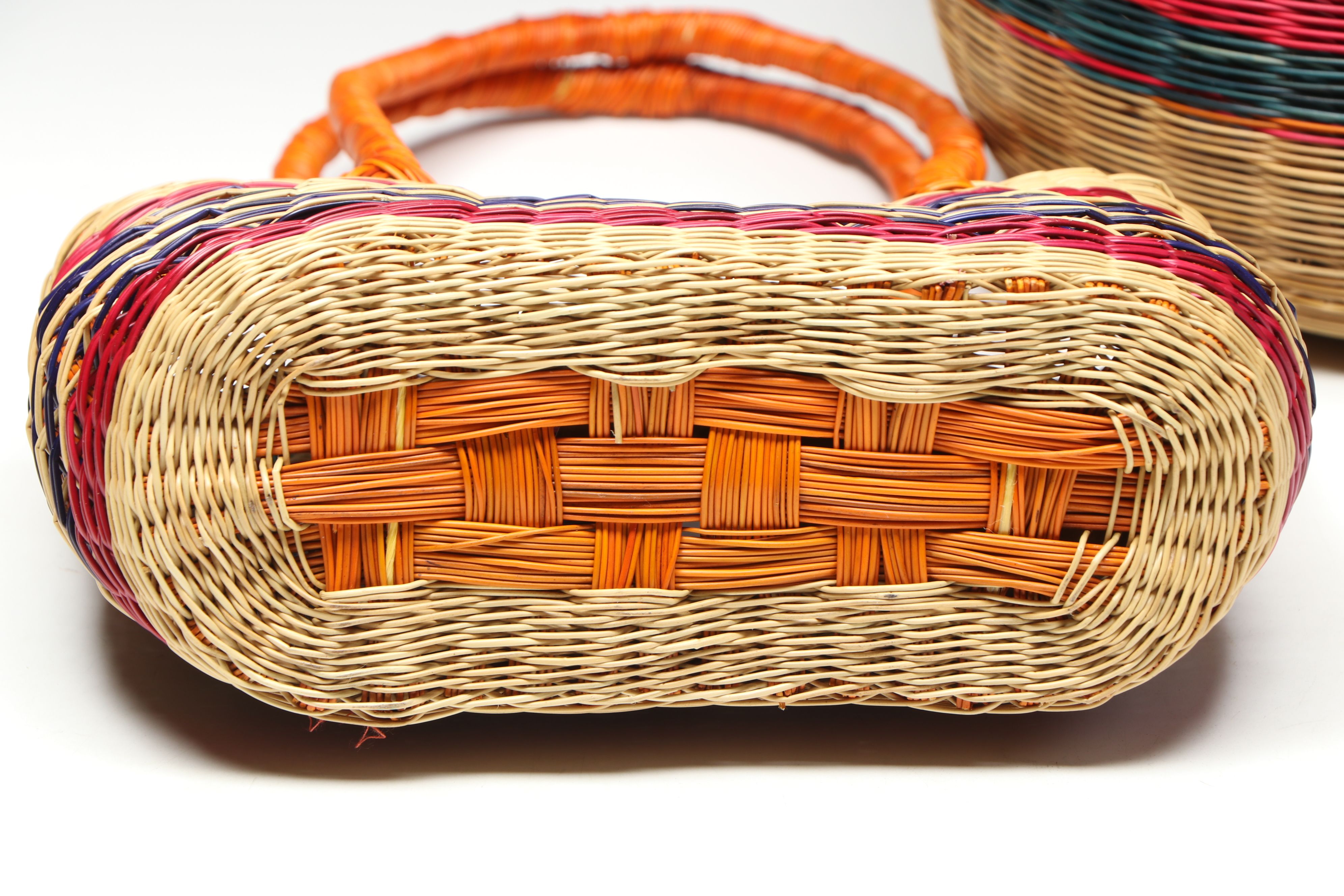 Colombian Esparto Grass Purse and Baskets
