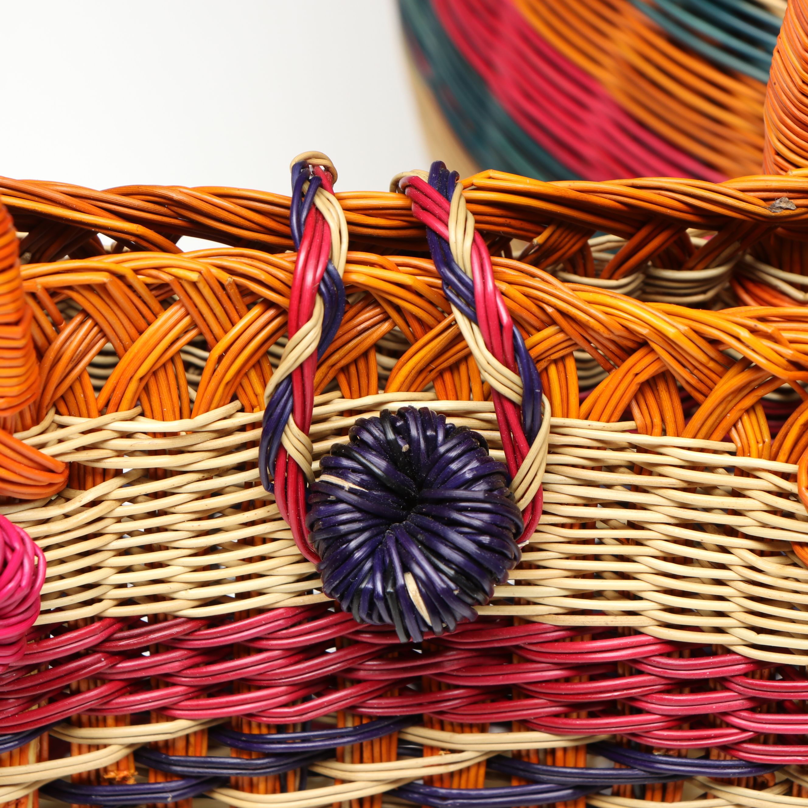 Colombian Esparto Grass Purse and Baskets