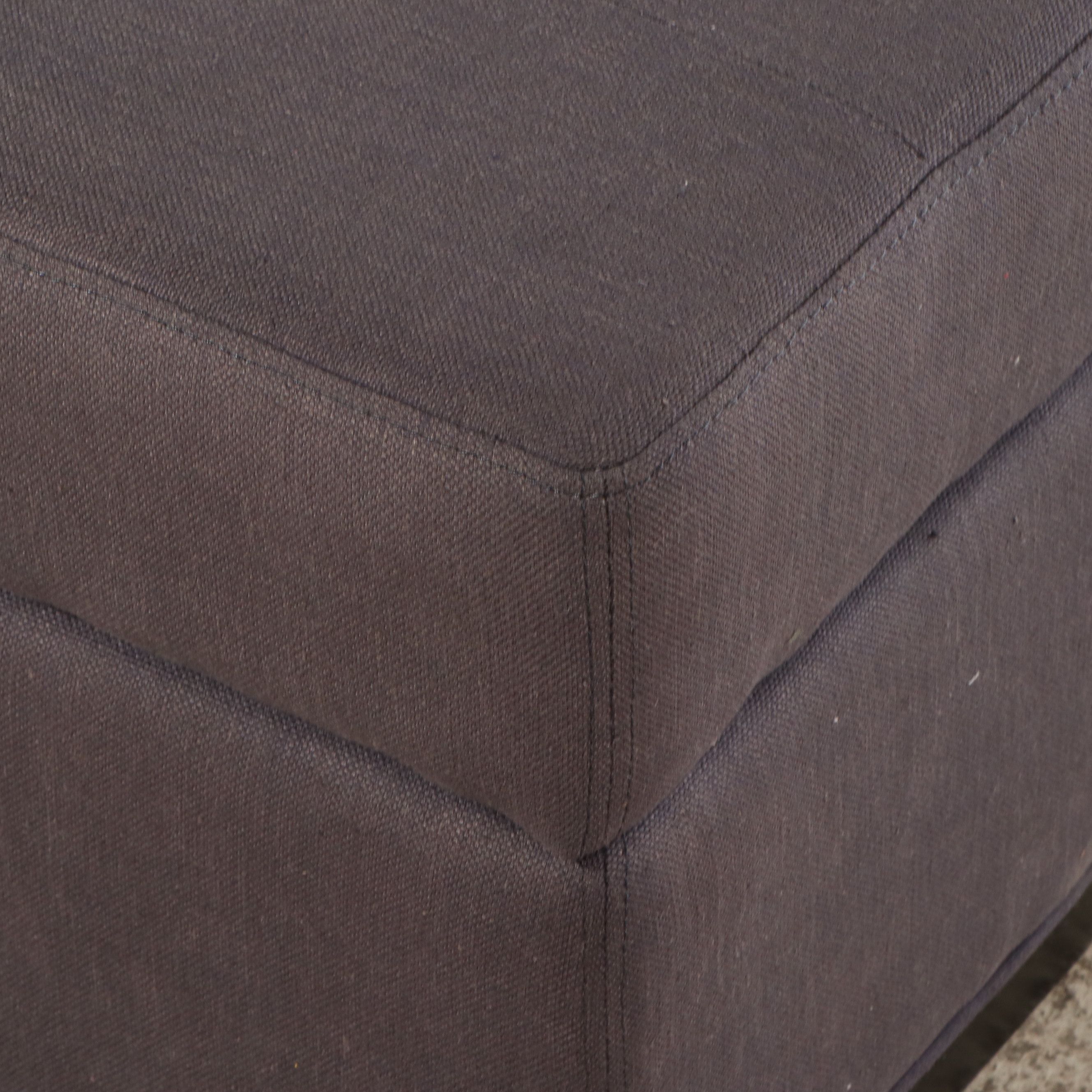 Contemporary Button-Tufted Fabric Upholstered Bench with Storage