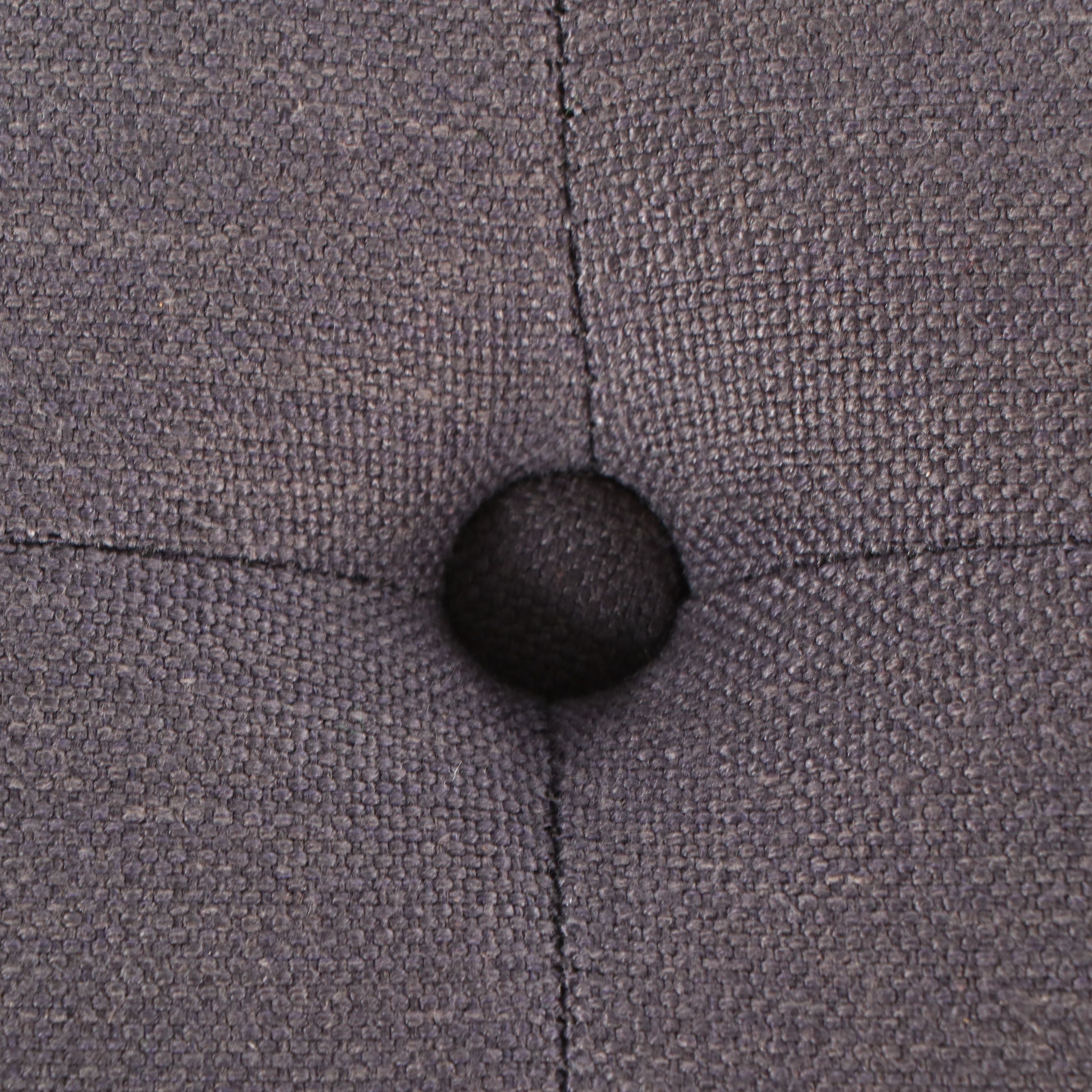 Contemporary Button-Tufted Fabric Upholstered Bench with Storage