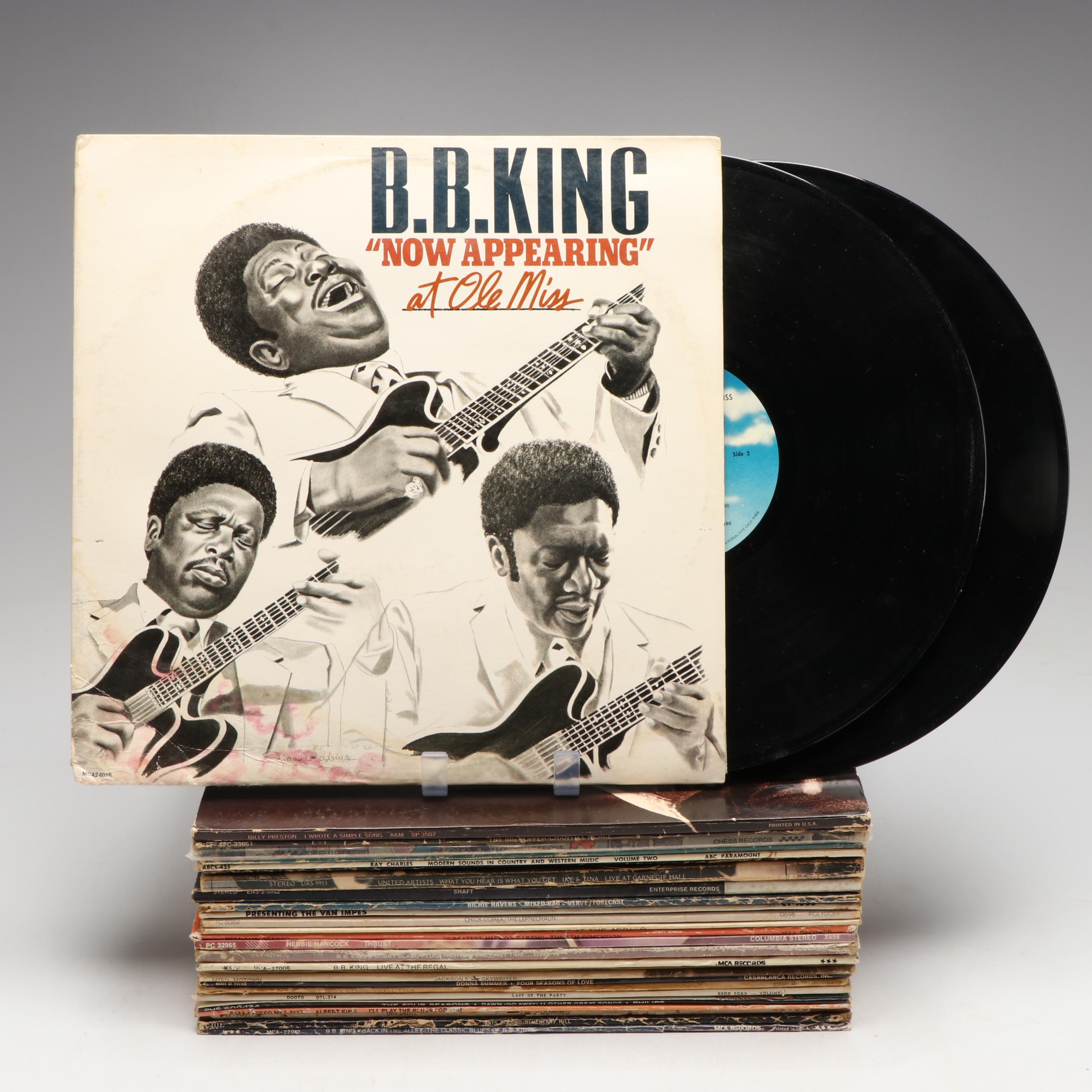 Billie Holiday, Ike Turner, B.B. King and More Jazz and Blues Vinyl Records