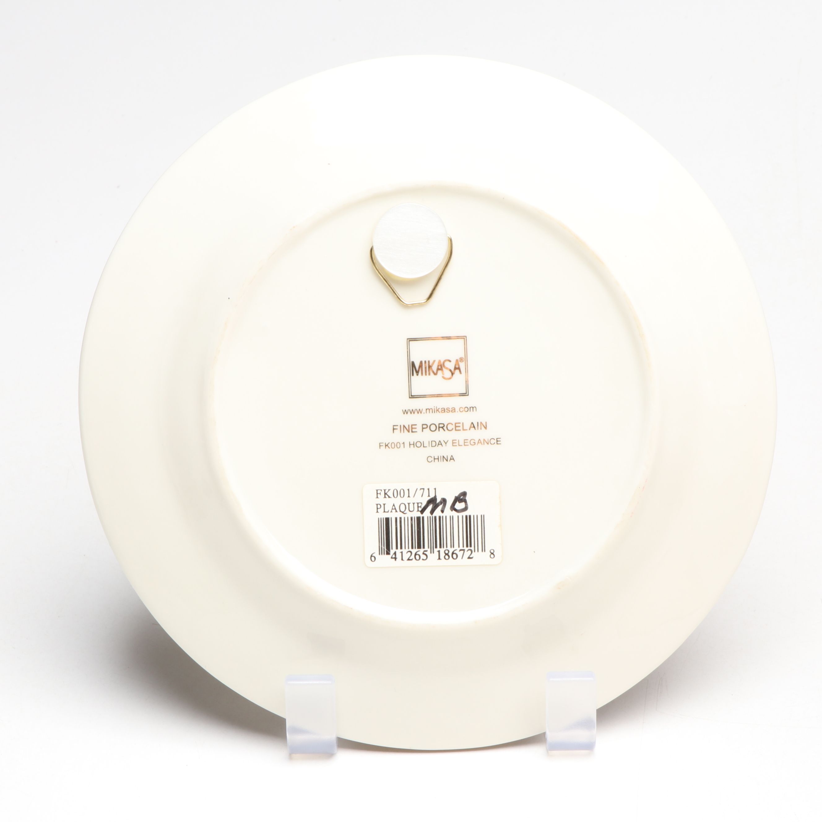 Mikasa "Holiday Elegance" Plaque with Hallmark Keepsake Ornaments and More Décor