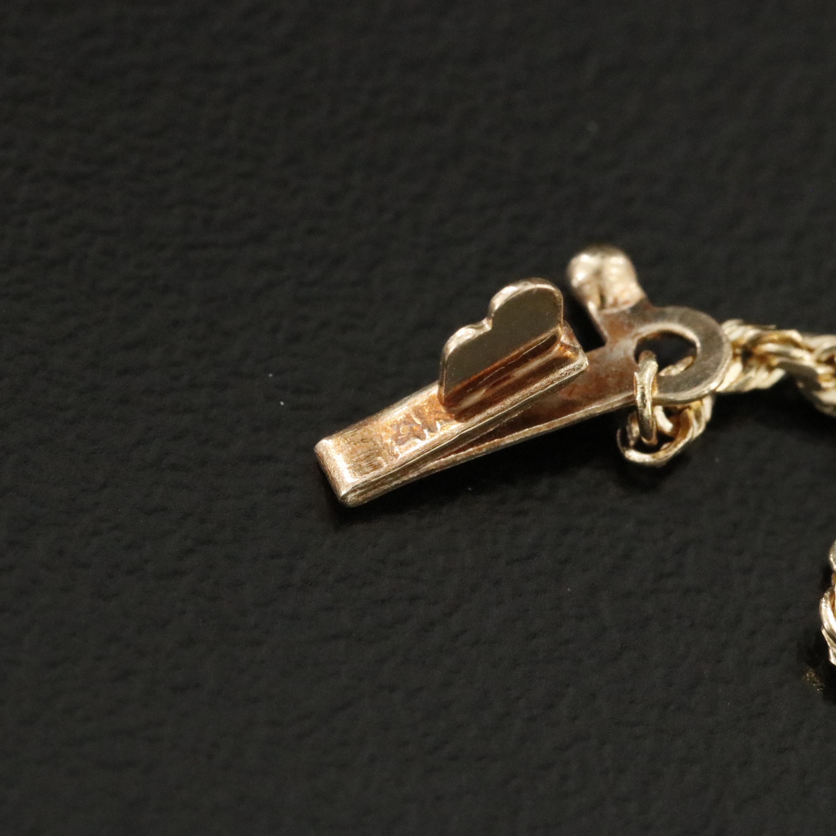 14K Rope Chain Necklace