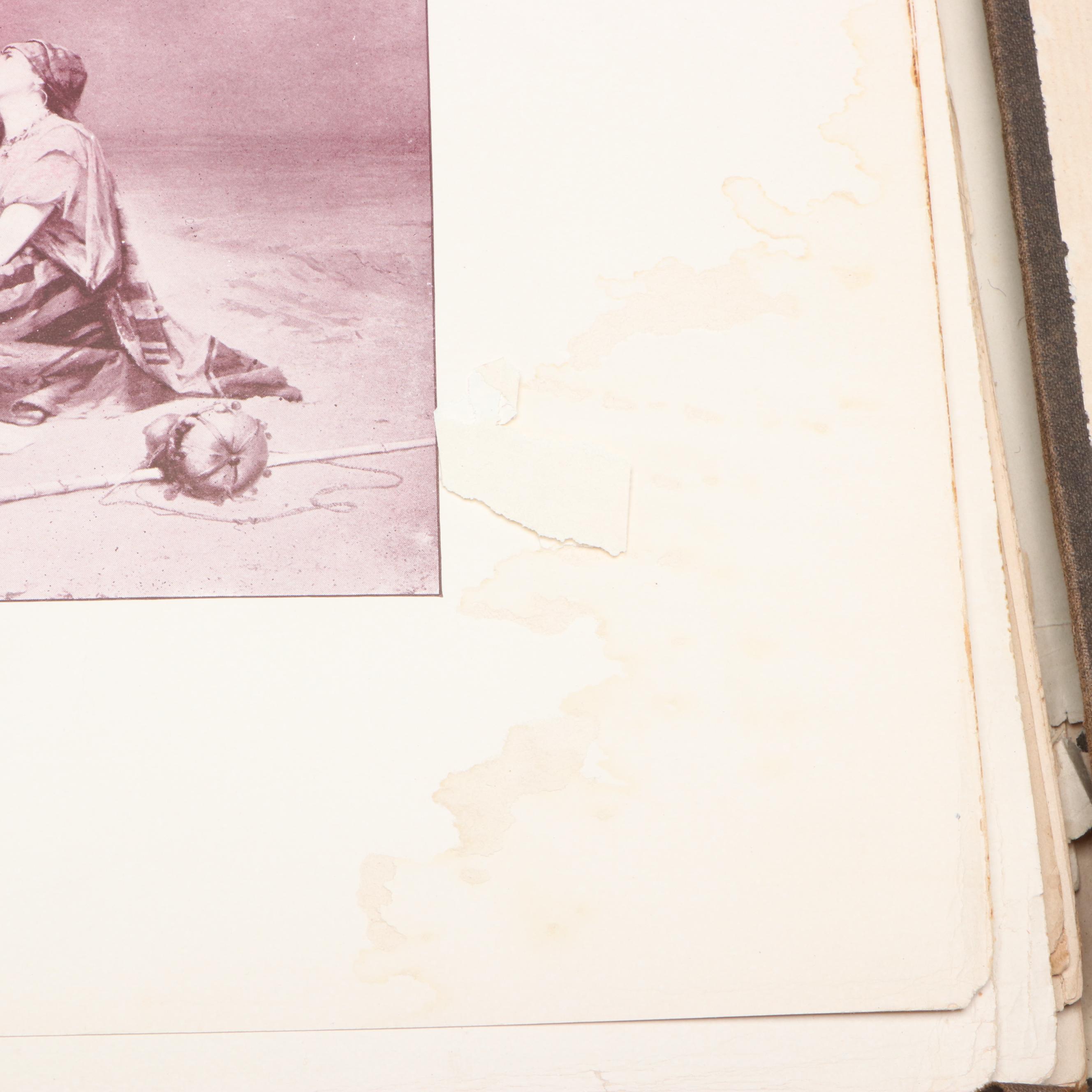 Mixed Media Portfolio "World's Masterpieces of Modern Painting," 1893