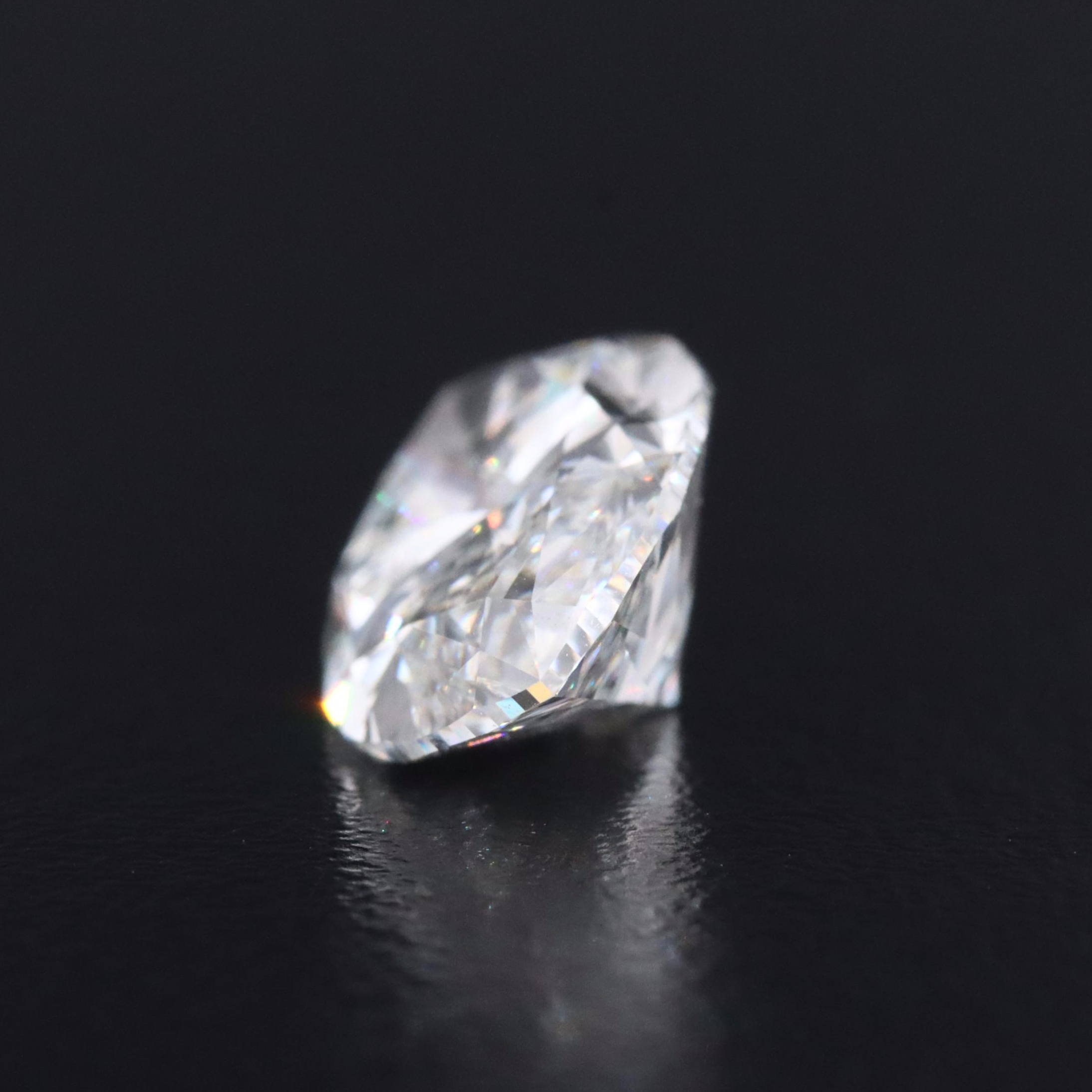 Loose 3.84 CT Lab Grown Diamond with IGI Report