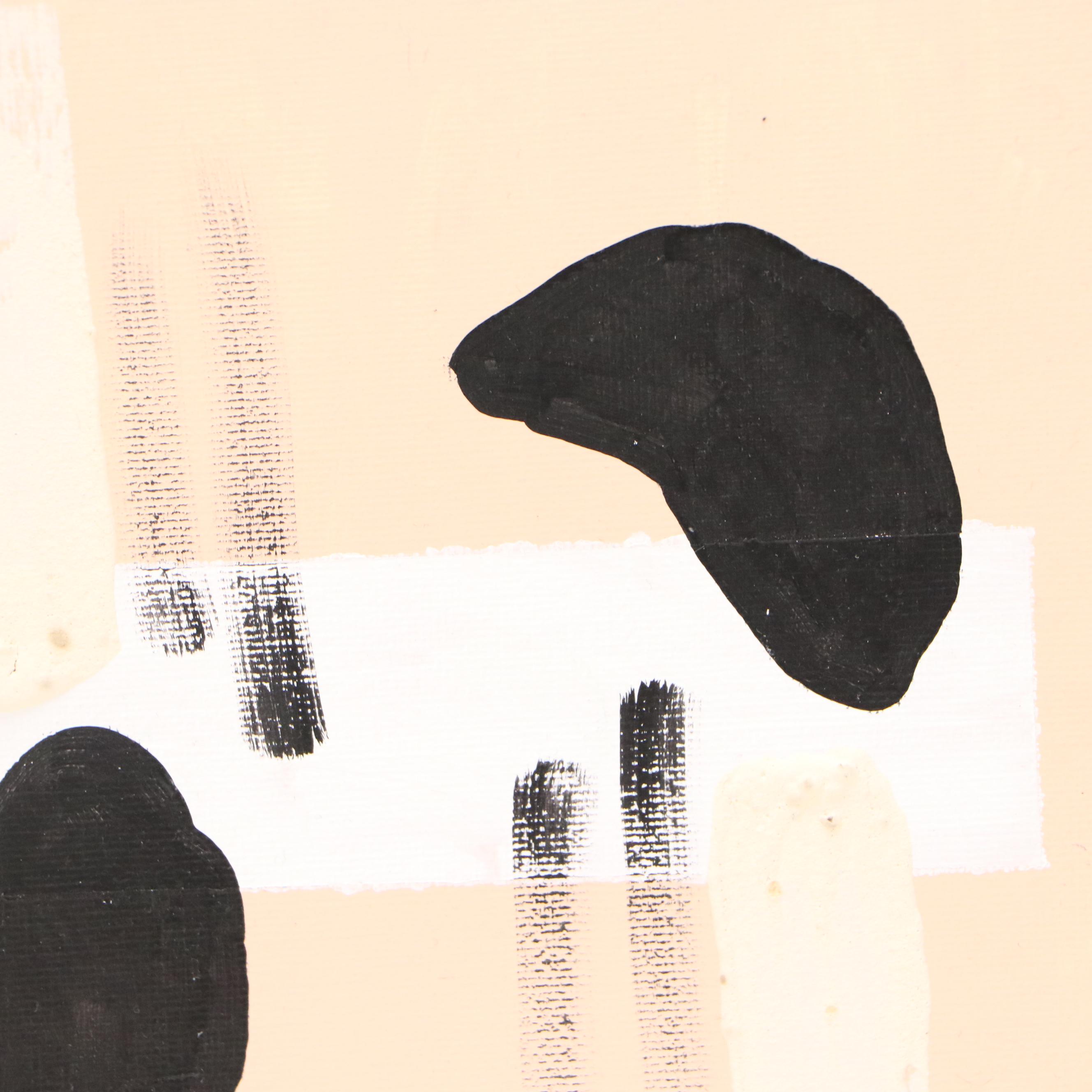 Abstract Expressionist Style Acrylic Paintings, 21st Century