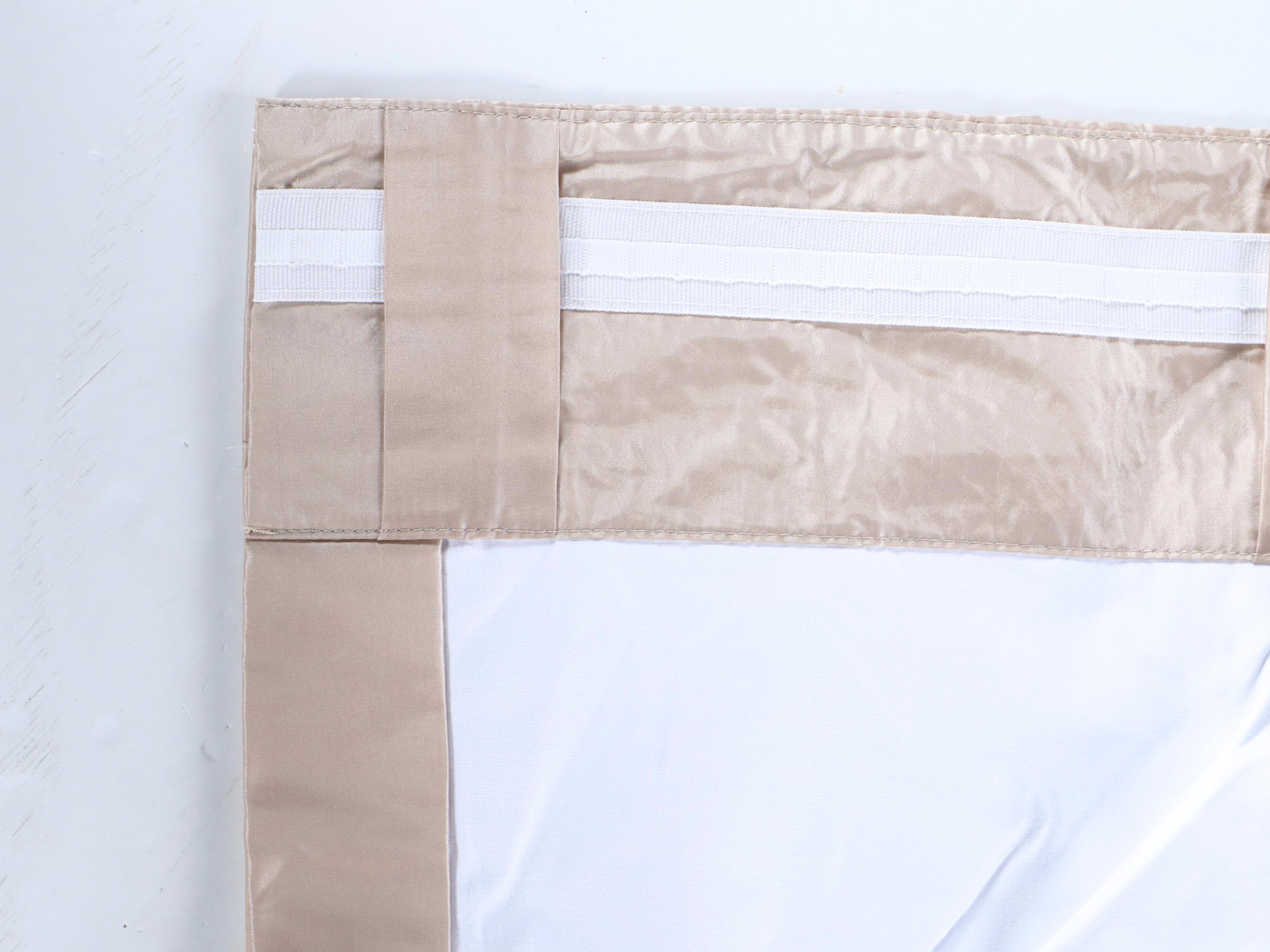 Custom Made Polished Cotton French Door Blinds and Other Drapes and Curtains