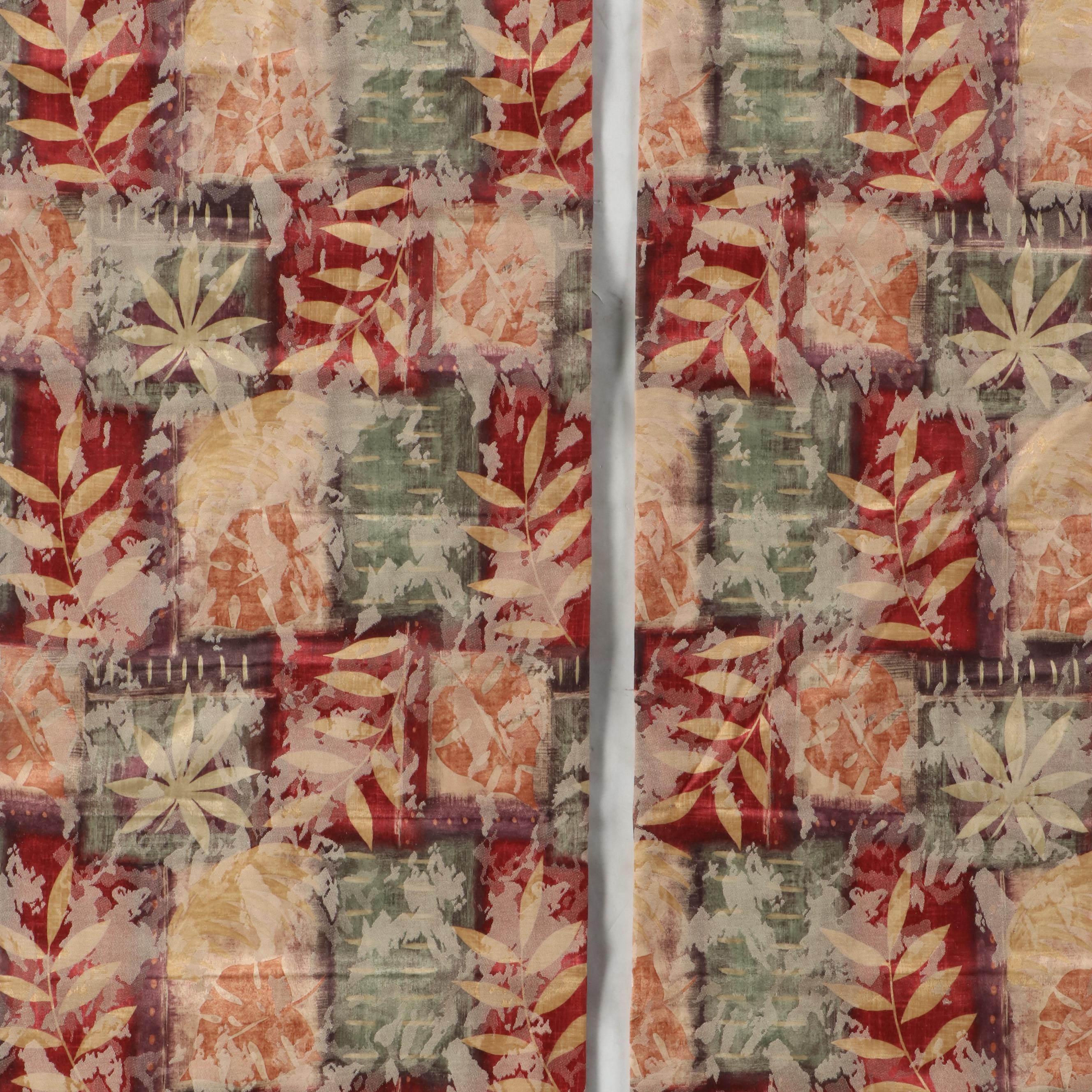 Custom Made Polished Cotton French Door Blinds and Other Drapes and Curtains