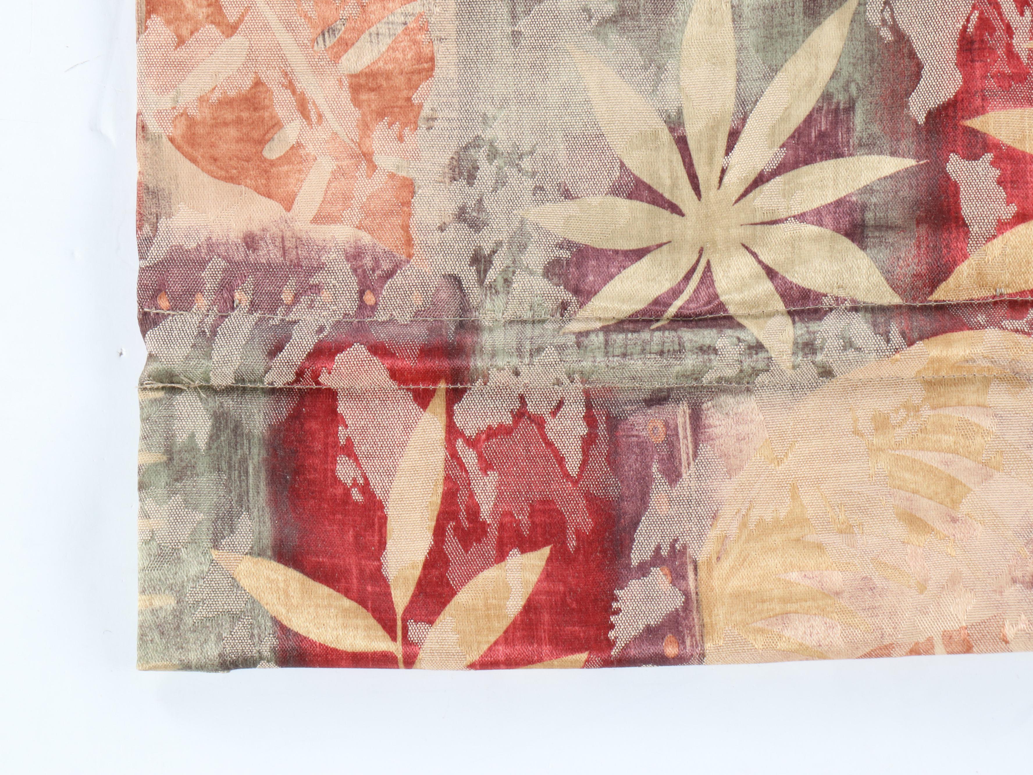 Custom Made Polished Cotton French Door Blinds and Other Drapes and Curtains