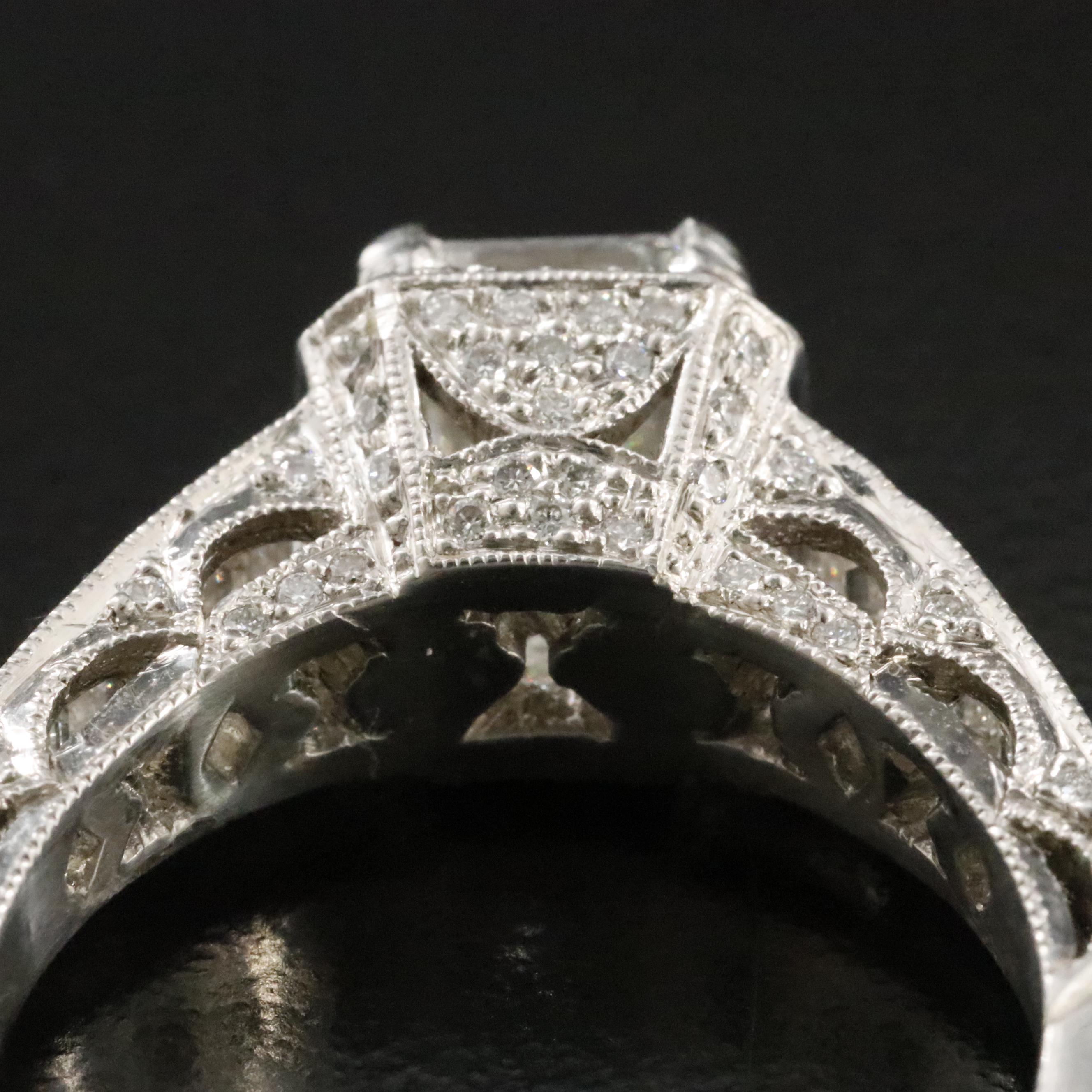 Tacori Platinum 2.40 CTW Diamond Ring with GIA eReport