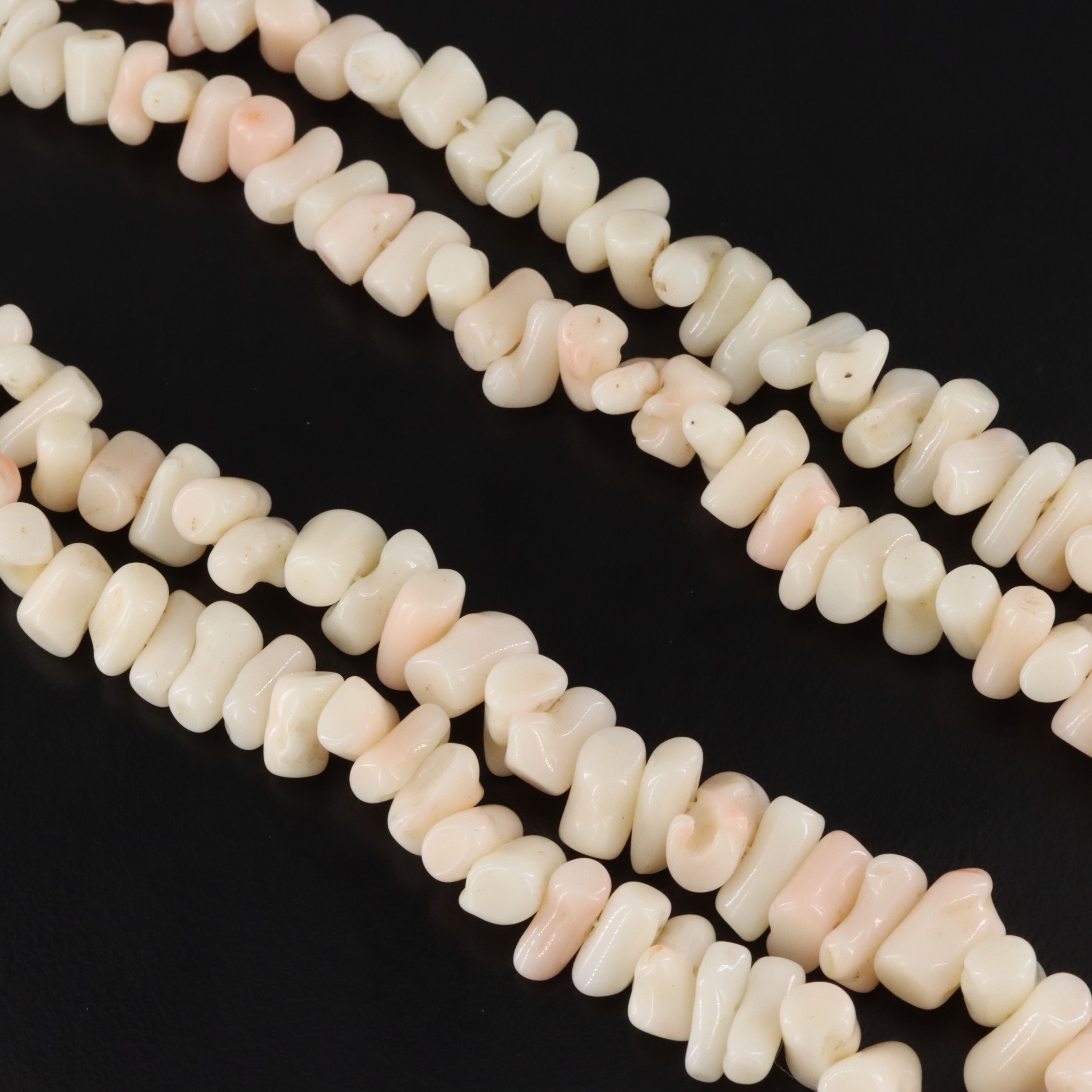 Sterling Tiered Coral Branch Necklace