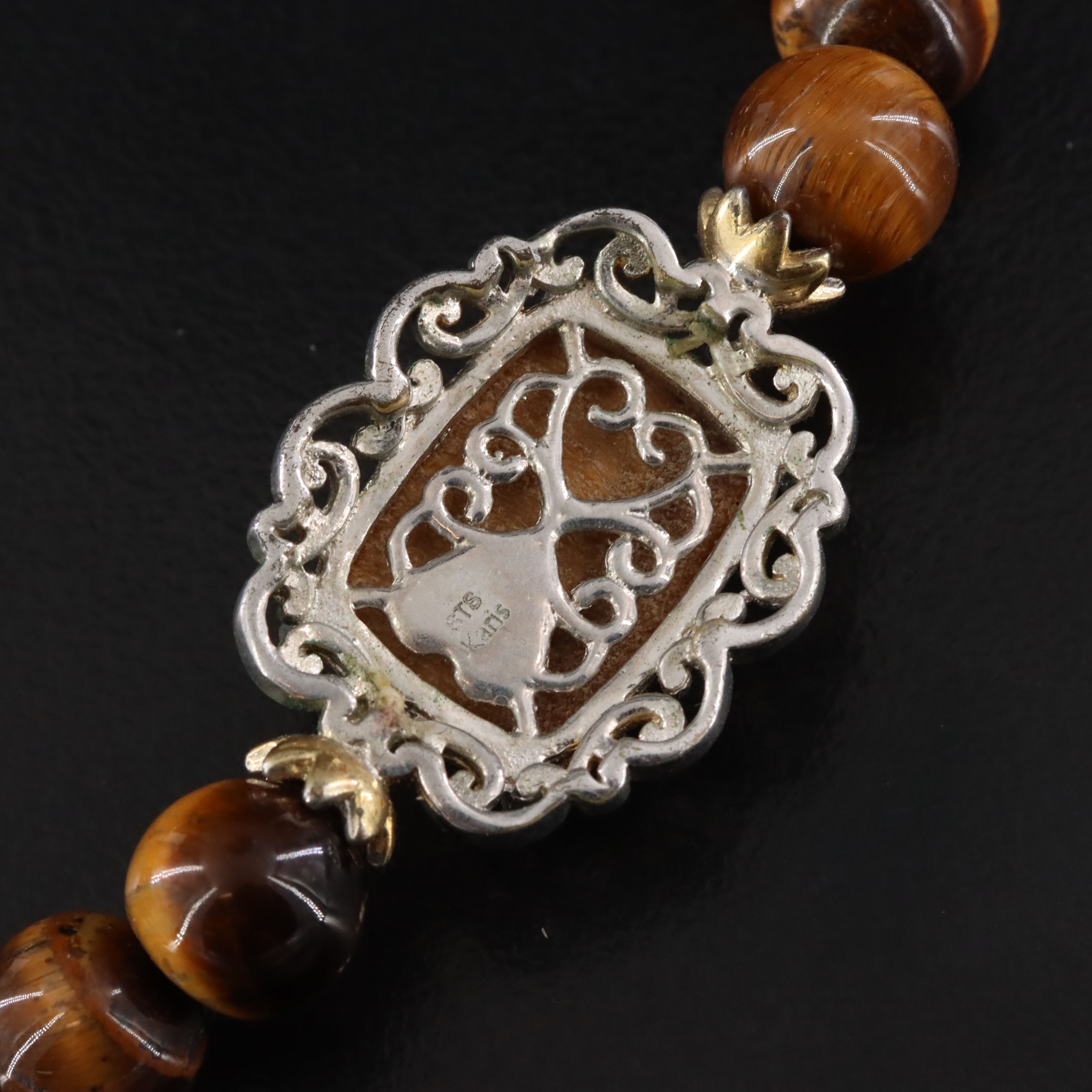 Tiger's Eye Bracelets Including Sterling