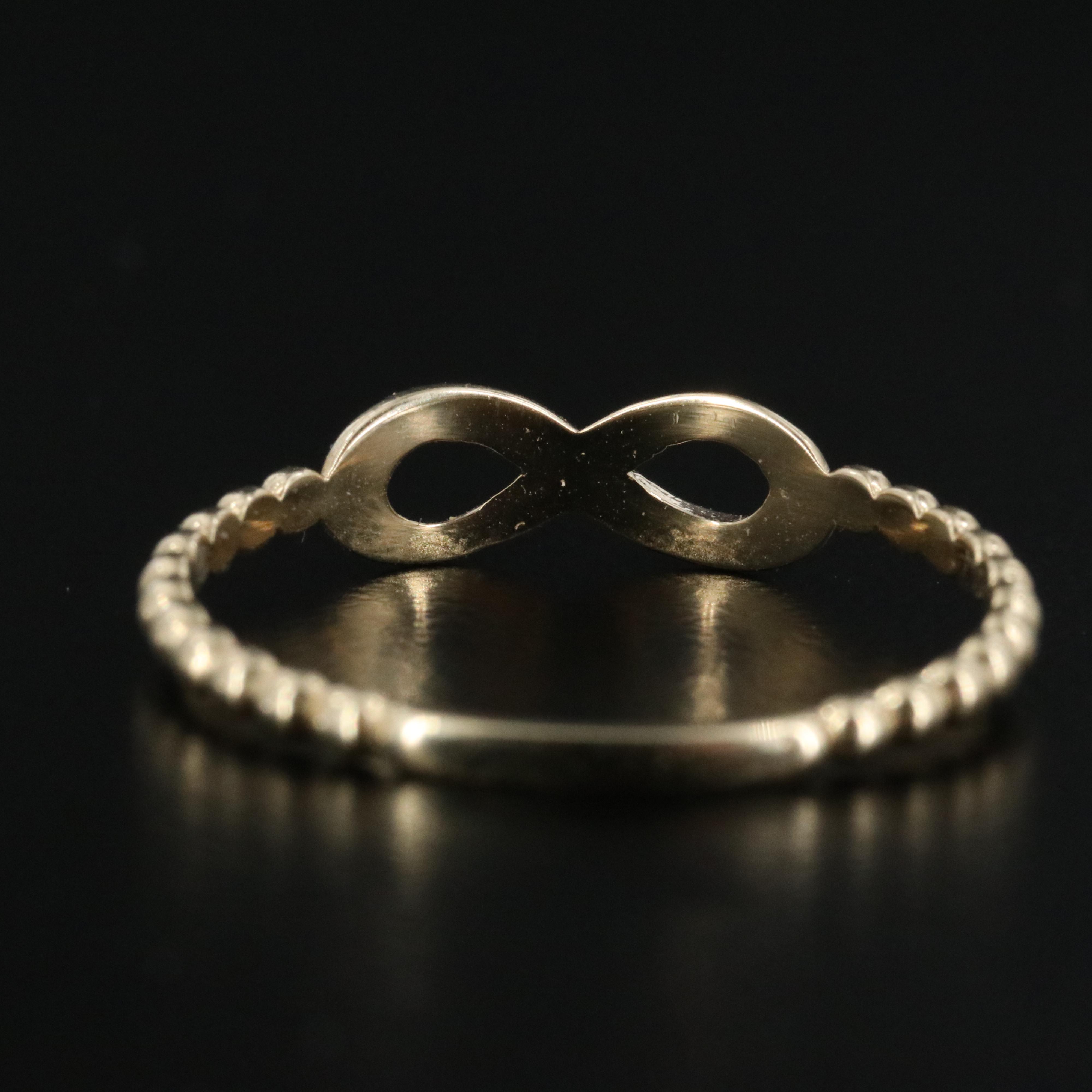 14K Infinity Ring