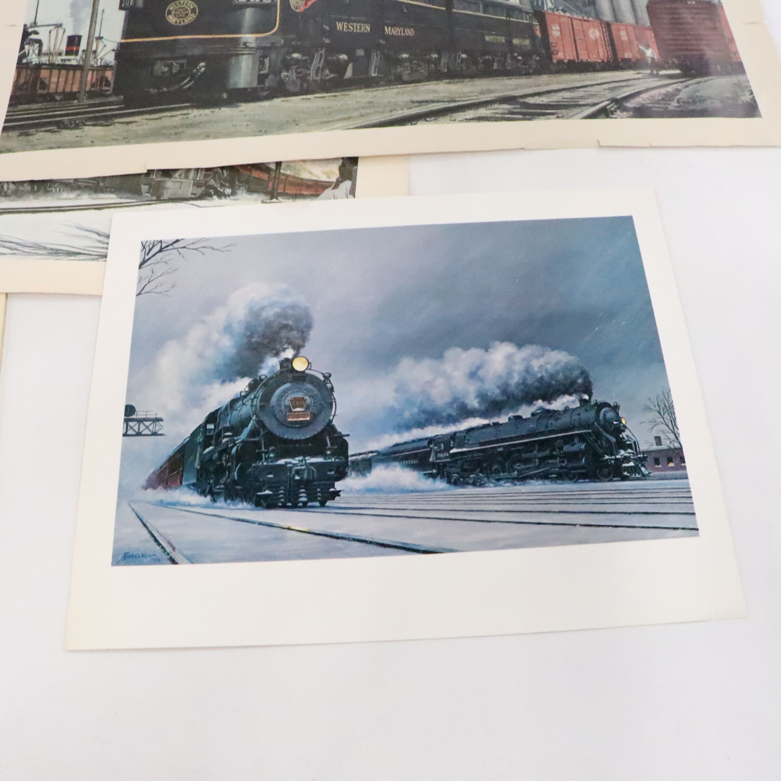 Howard Fogg, Ron Hatch, and More Train and Landscape Prints, 20th Century