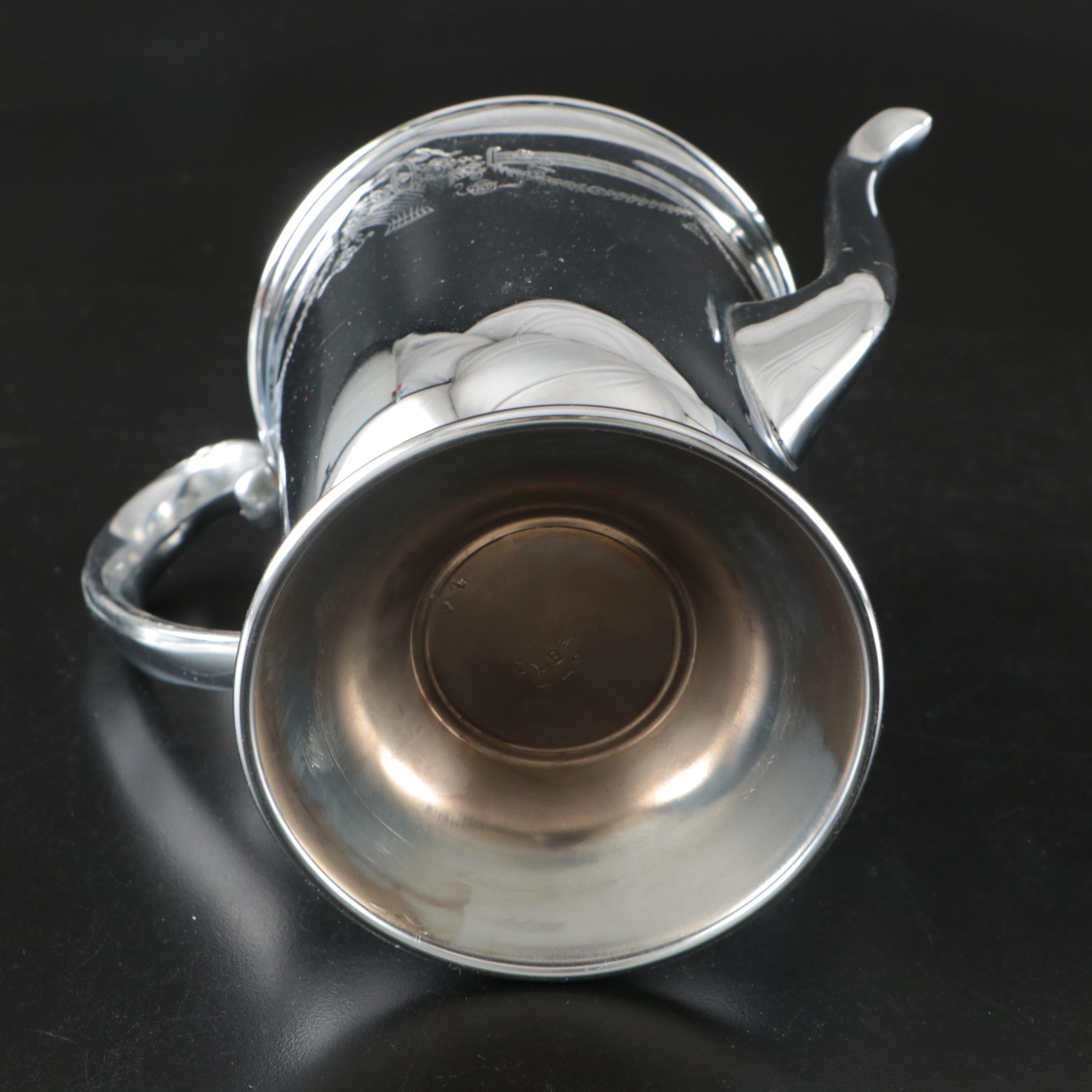 Chrome Finish Tea Service