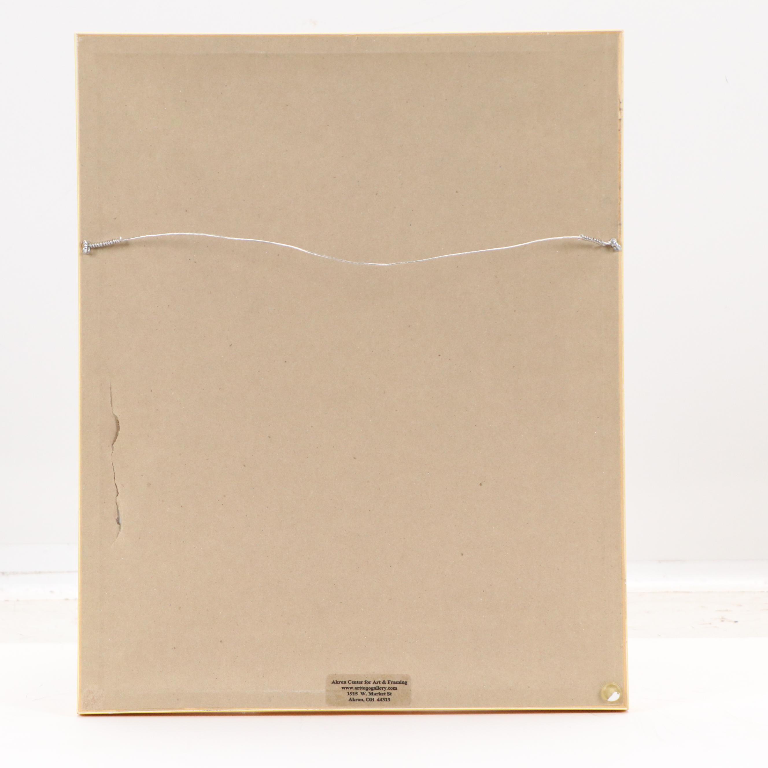 Digital Print Travel Poster "Saint-Tropez," Late 20th Century