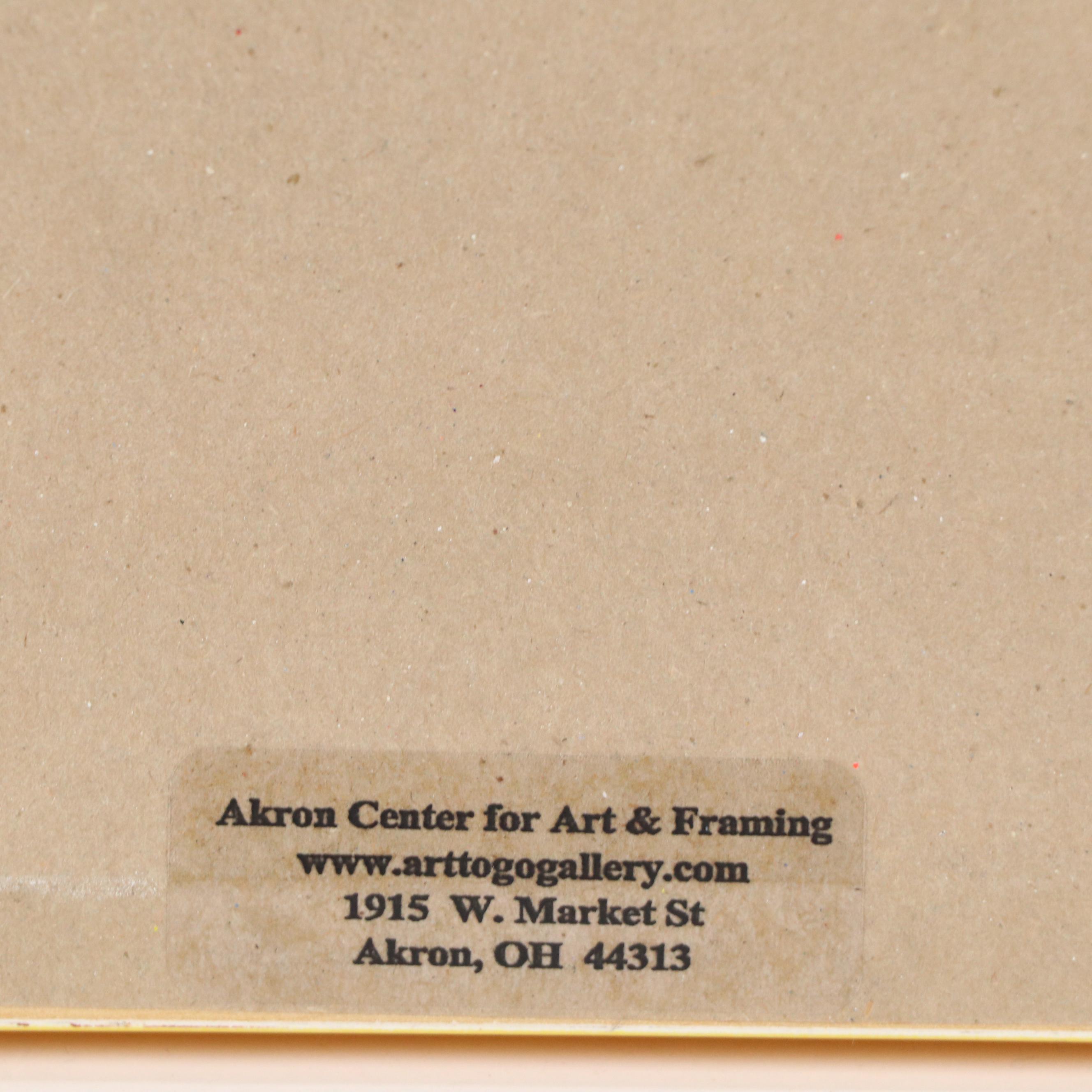 Digital Print Travel Poster "Saint-Tropez," Late 20th Century