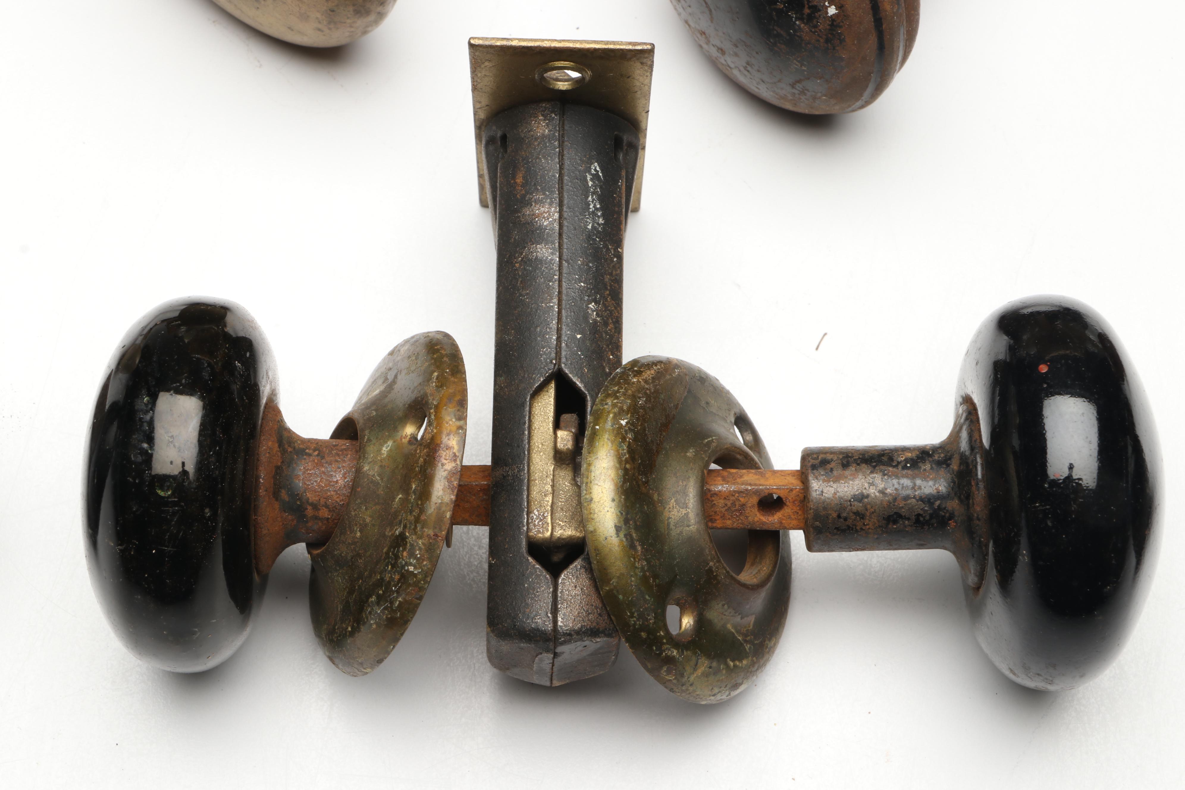 Emtek "Georgetown" Glass Doorknobs with Other Ceramic and Metal Knobs