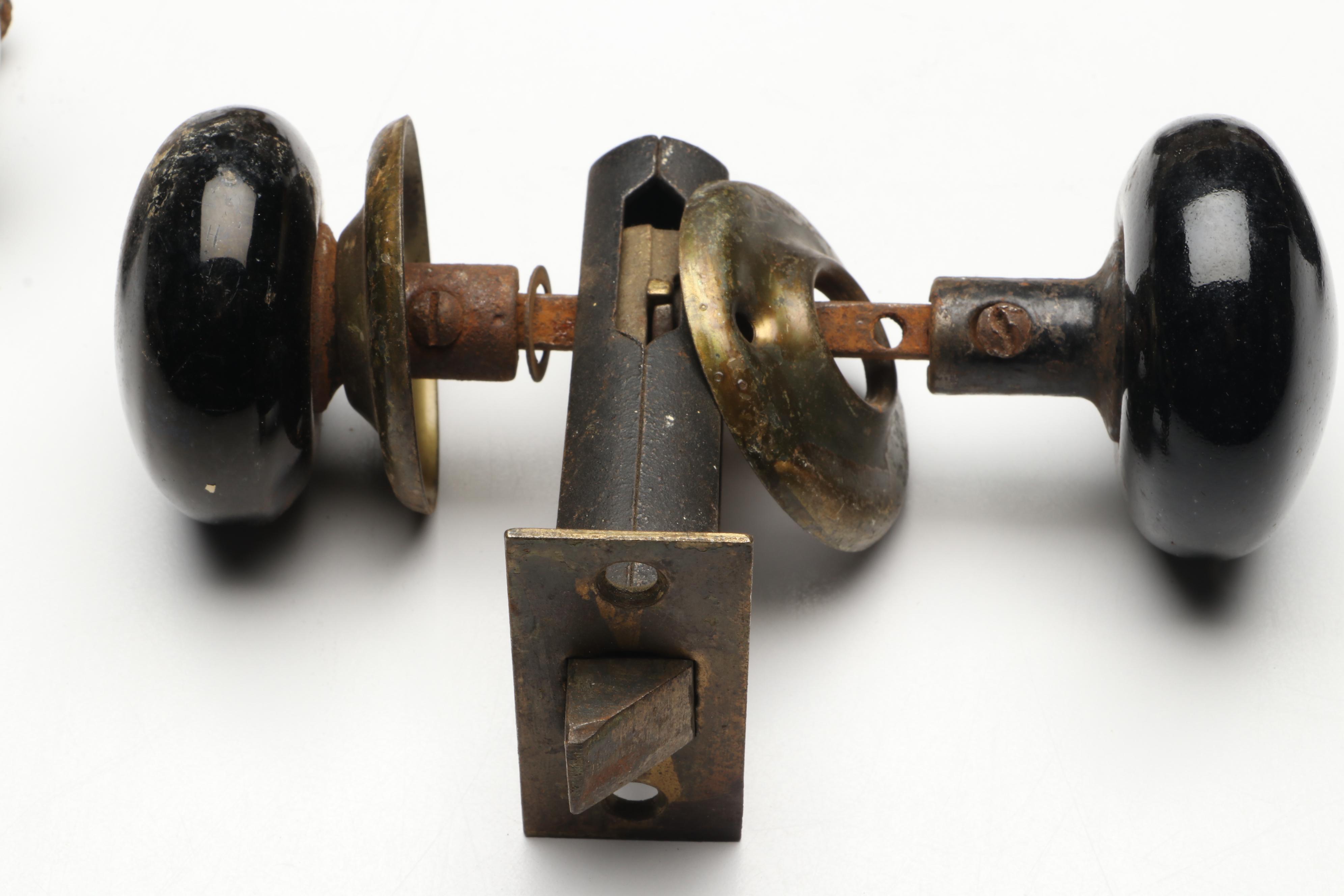 Emtek "Georgetown" Glass Doorknobs with Other Ceramic and Metal Knobs