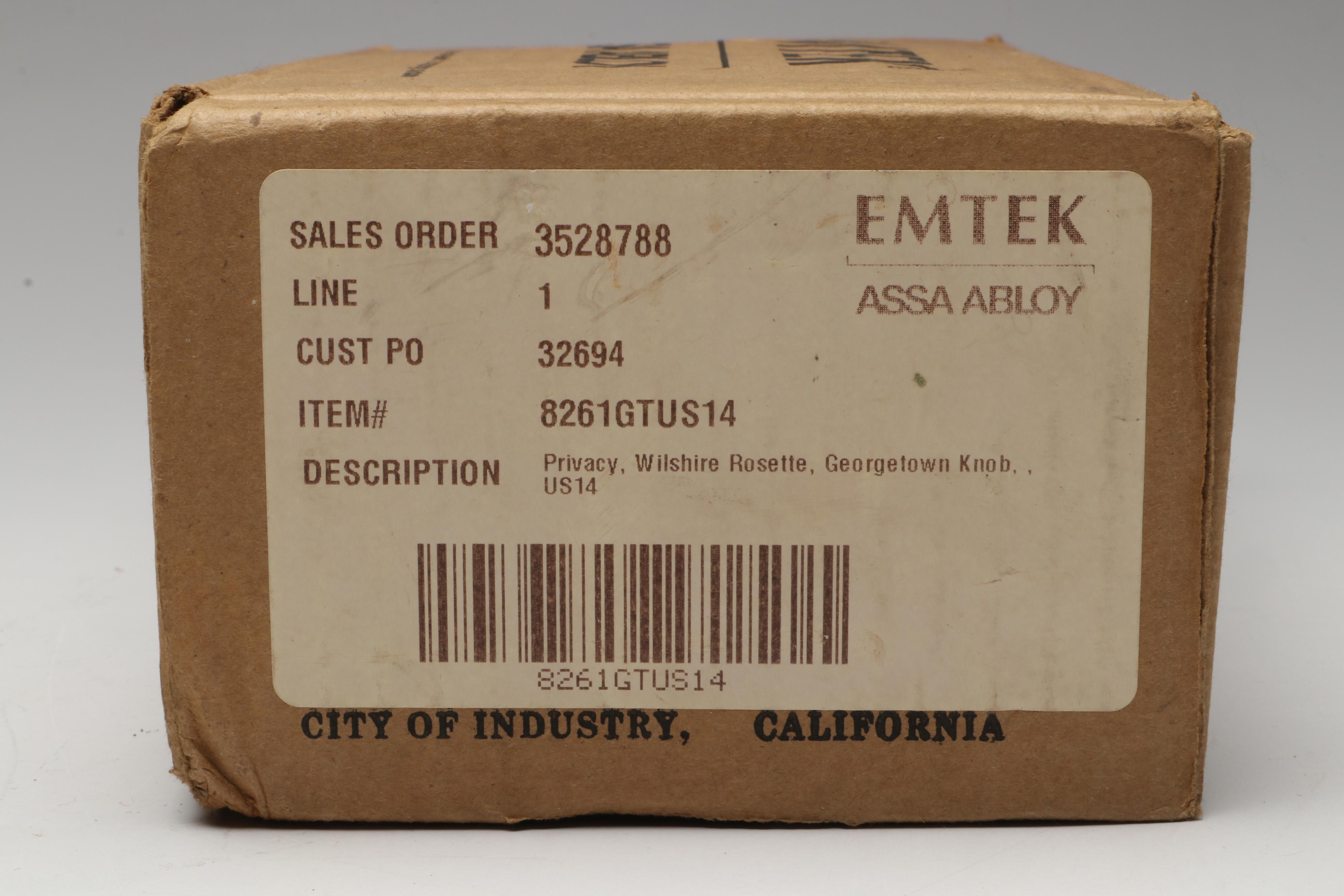 Emtek "Georgetown" Glass Doorknobs with Other Ceramic and Metal Knobs