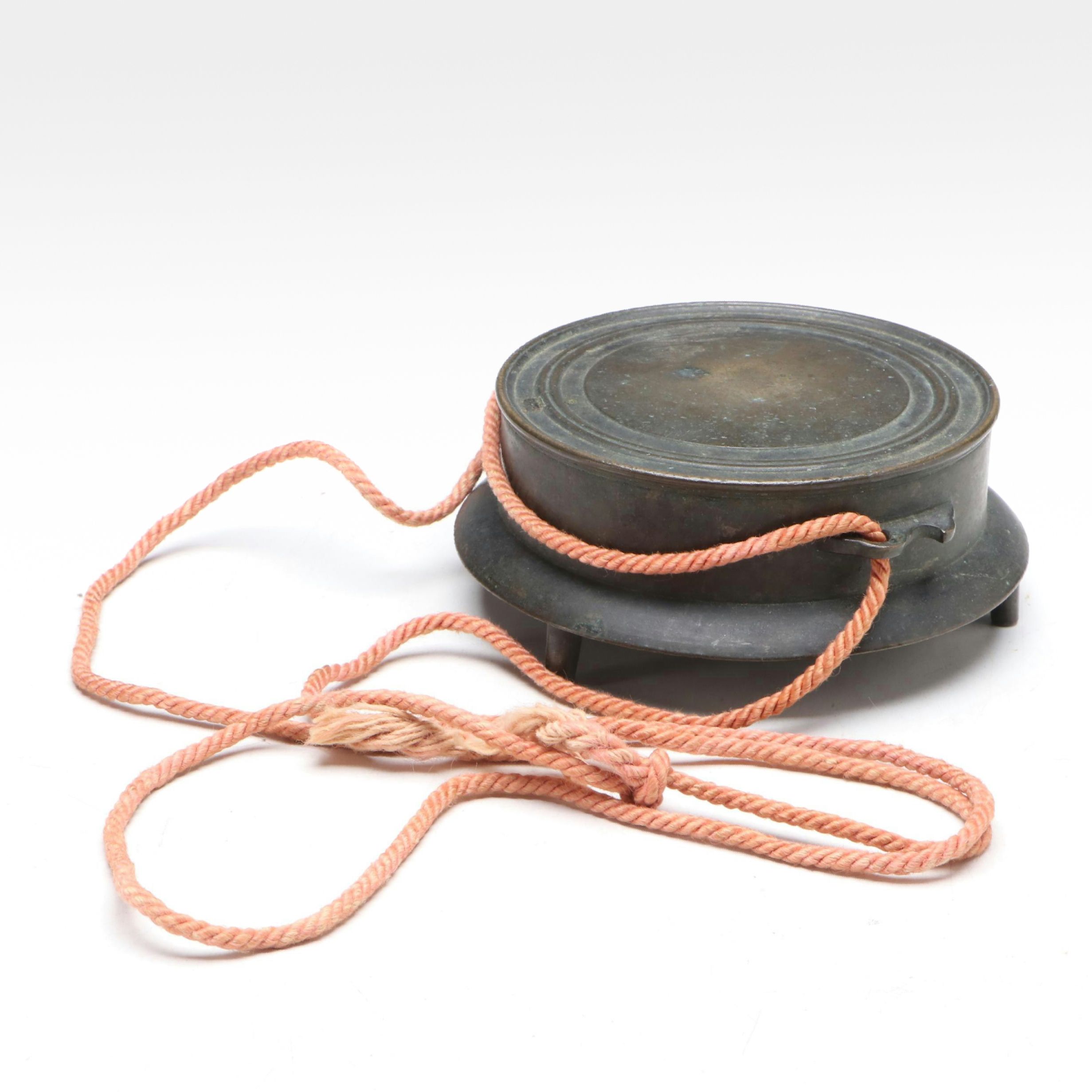 Japanese Edo Period Bronze Atarigane Gong