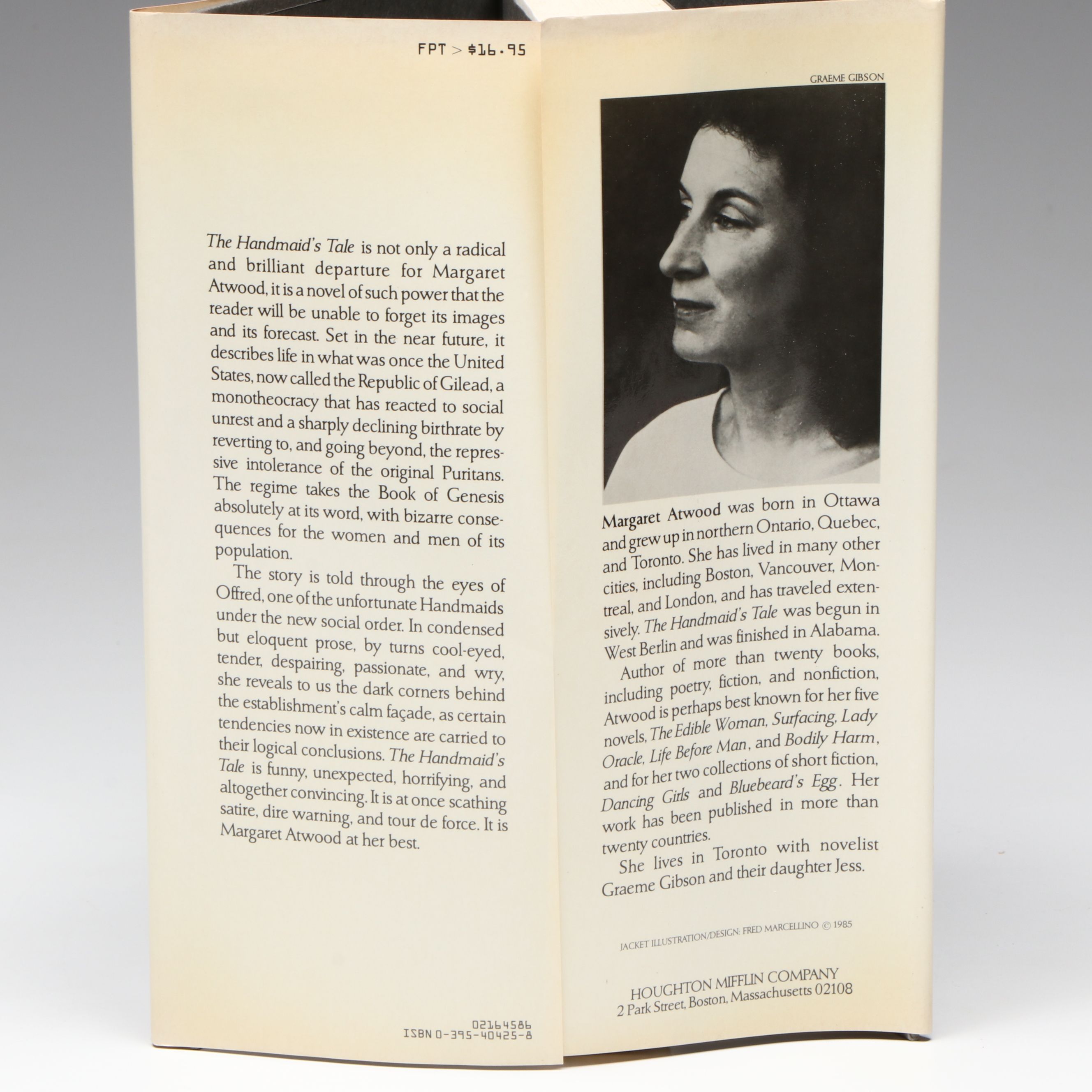 First Printing "The Handmaid's Tale" by Margaret Atwood, 1986