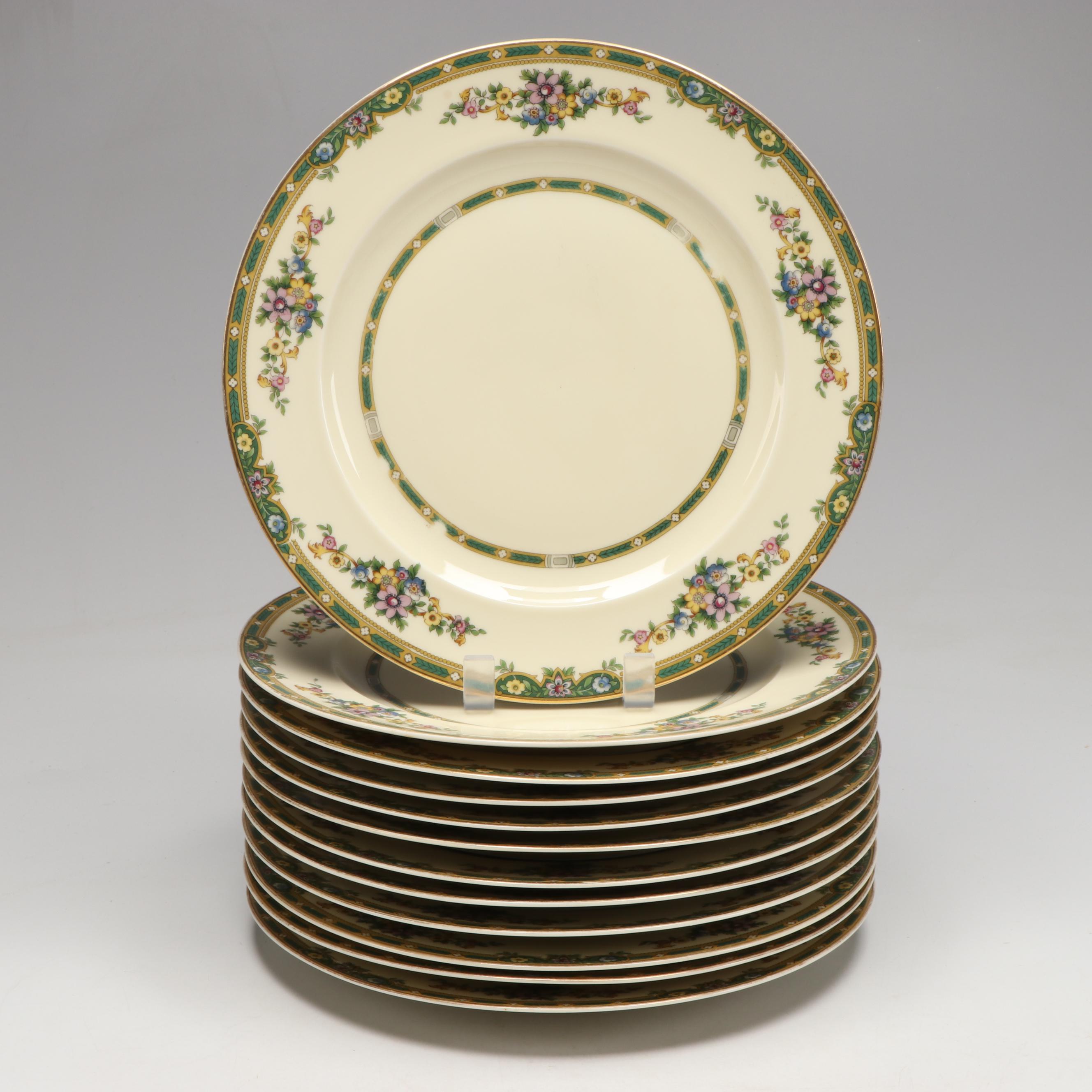 Pirkenhammer Floral Porcelain Dinnerware