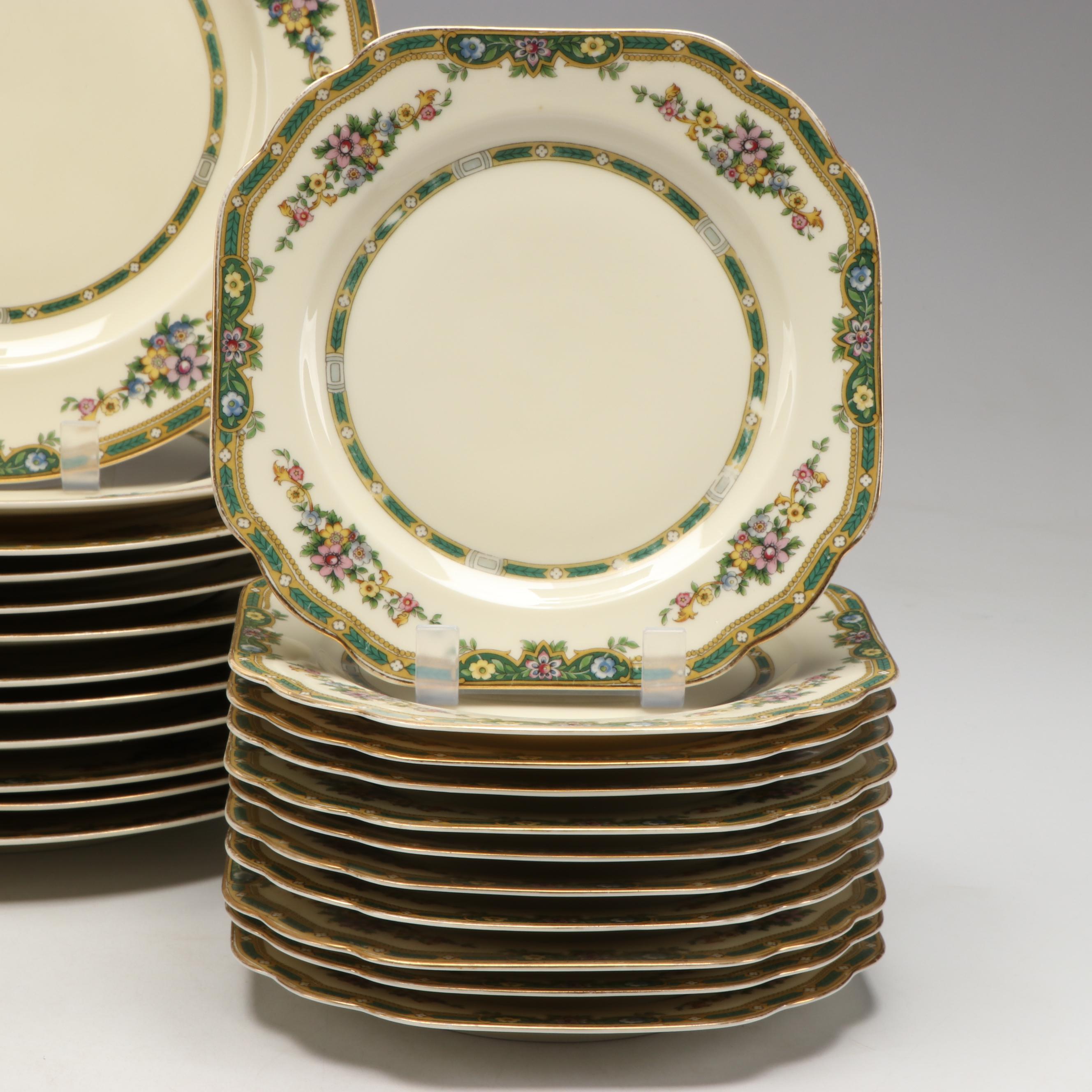 Pirkenhammer Floral Porcelain Dinnerware