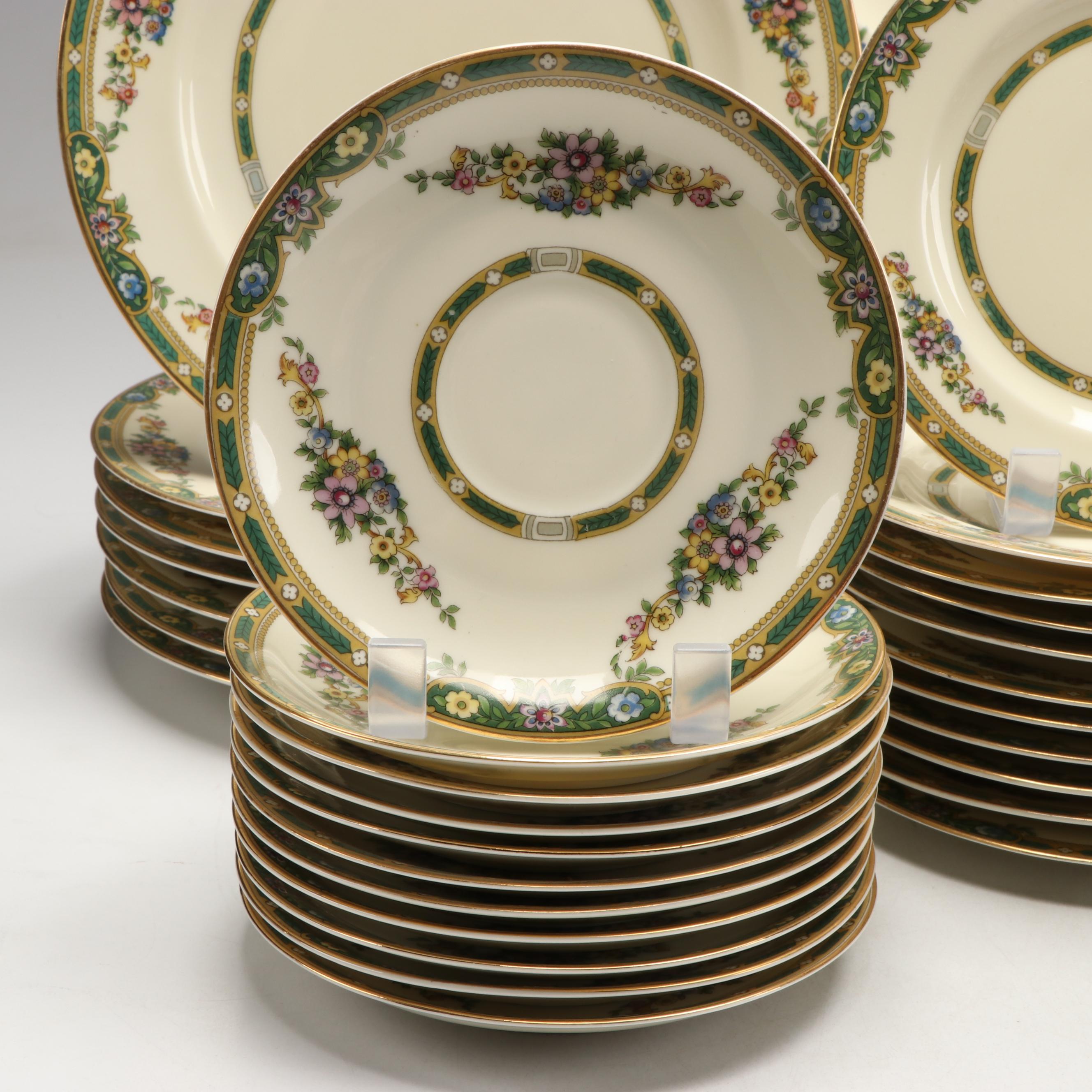 Pirkenhammer Floral Porcelain Dinnerware