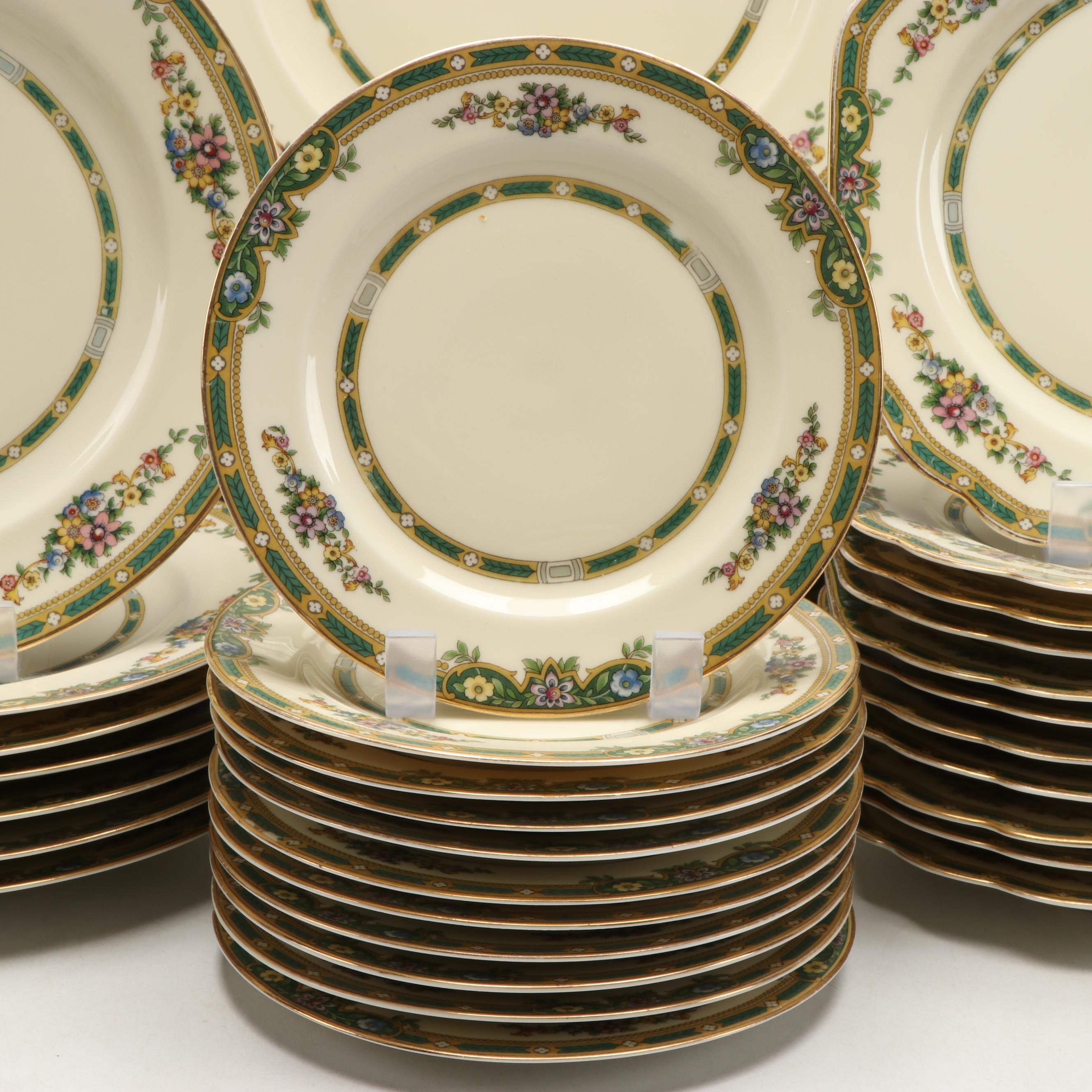 Pirkenhammer Floral Porcelain Dinnerware