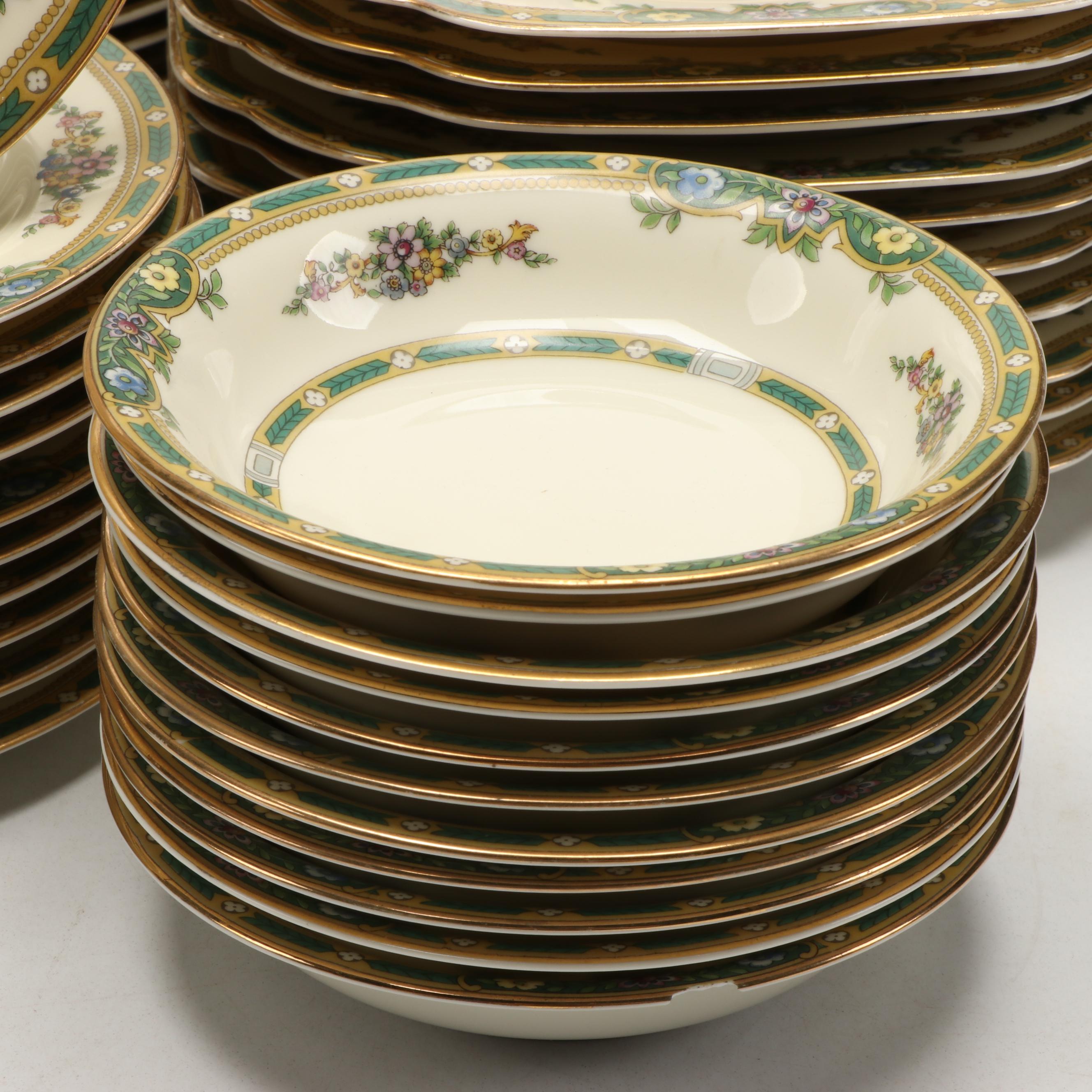 Pirkenhammer Floral Porcelain Dinnerware