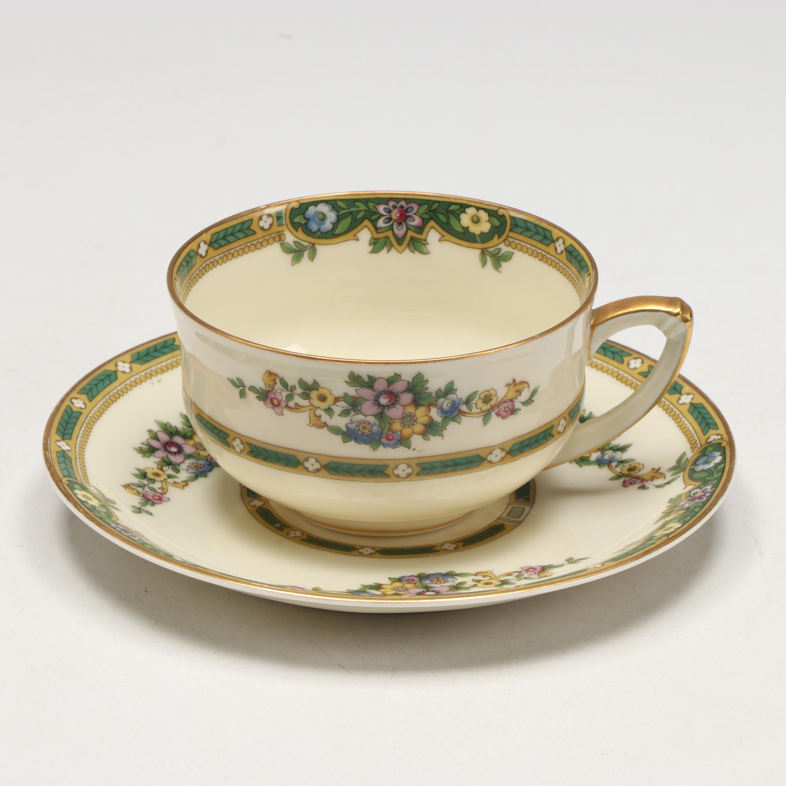 Pirkenhammer Floral Porcelain Dinnerware