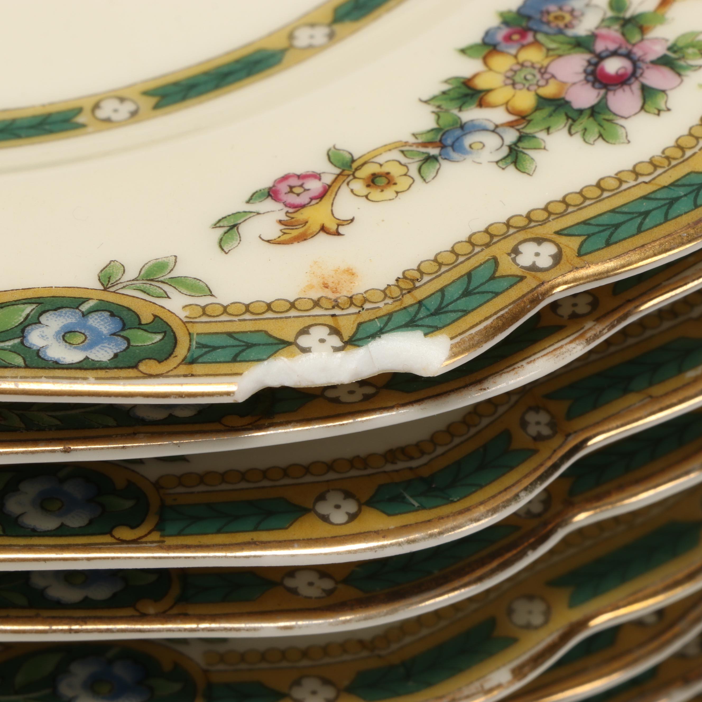Pirkenhammer Floral Porcelain Dinnerware