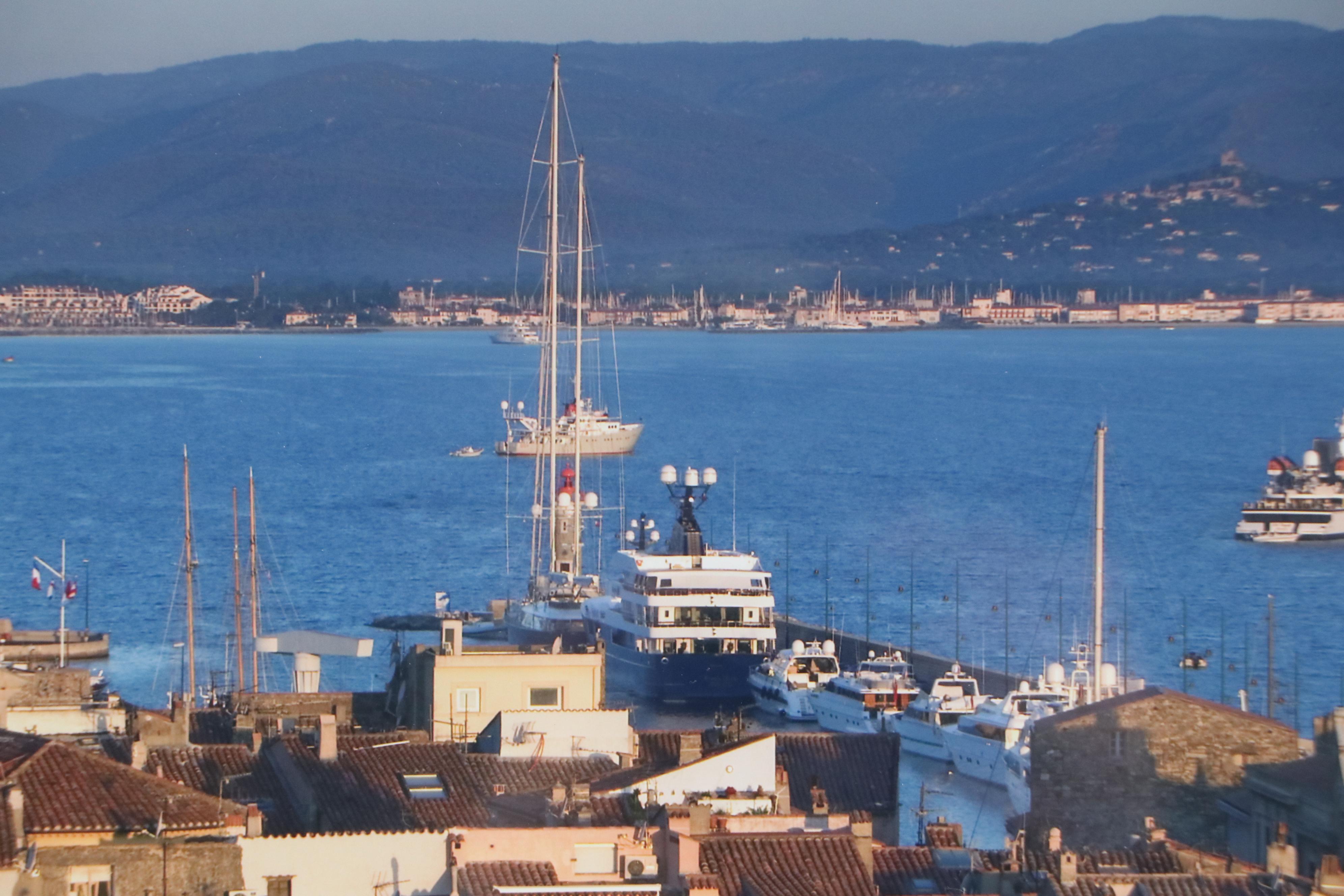 Digital Chromogenic Print of Saint-Tropez Skyline, Late 20th Century