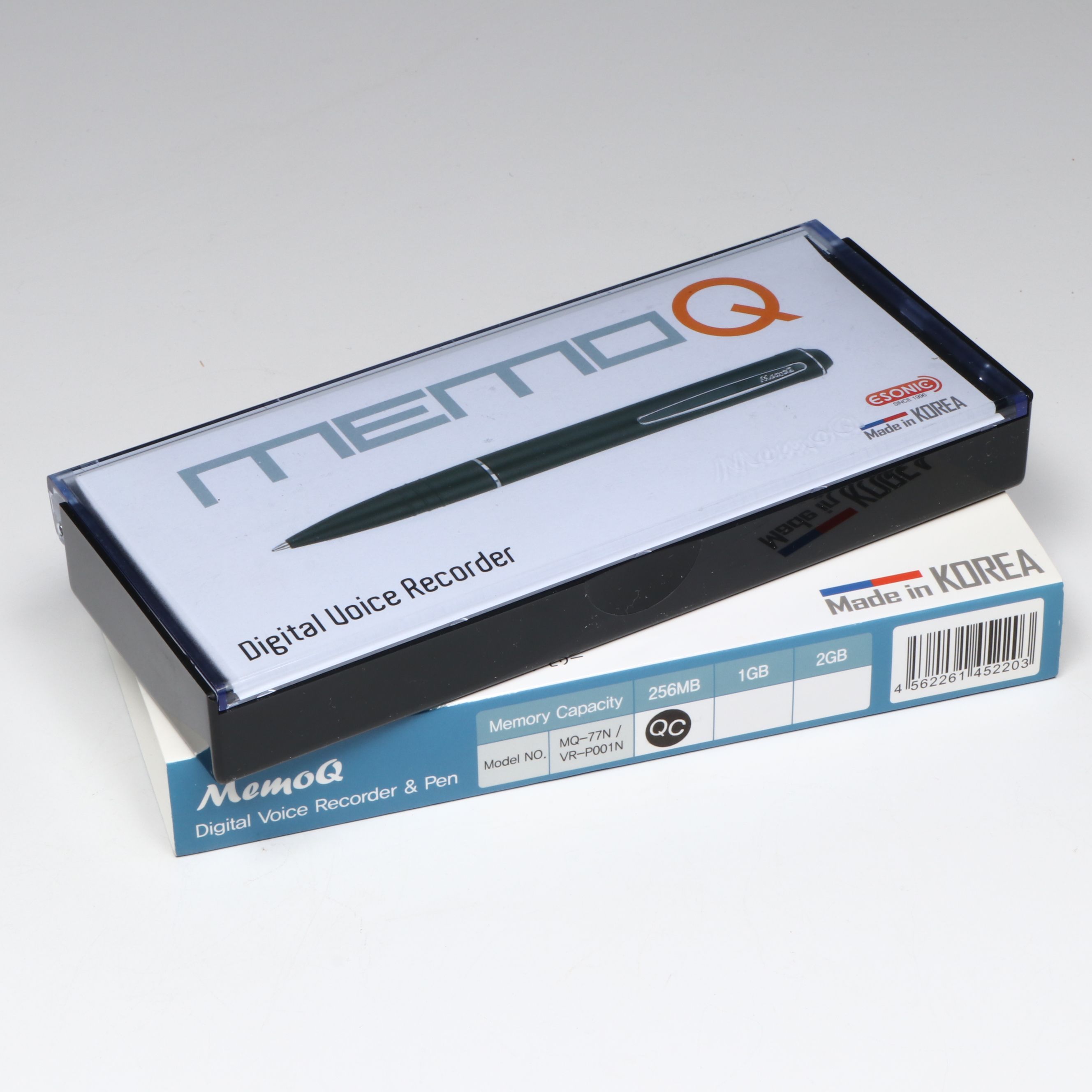 MemoQ Digital Voice Recorder and Ballpoint Pen