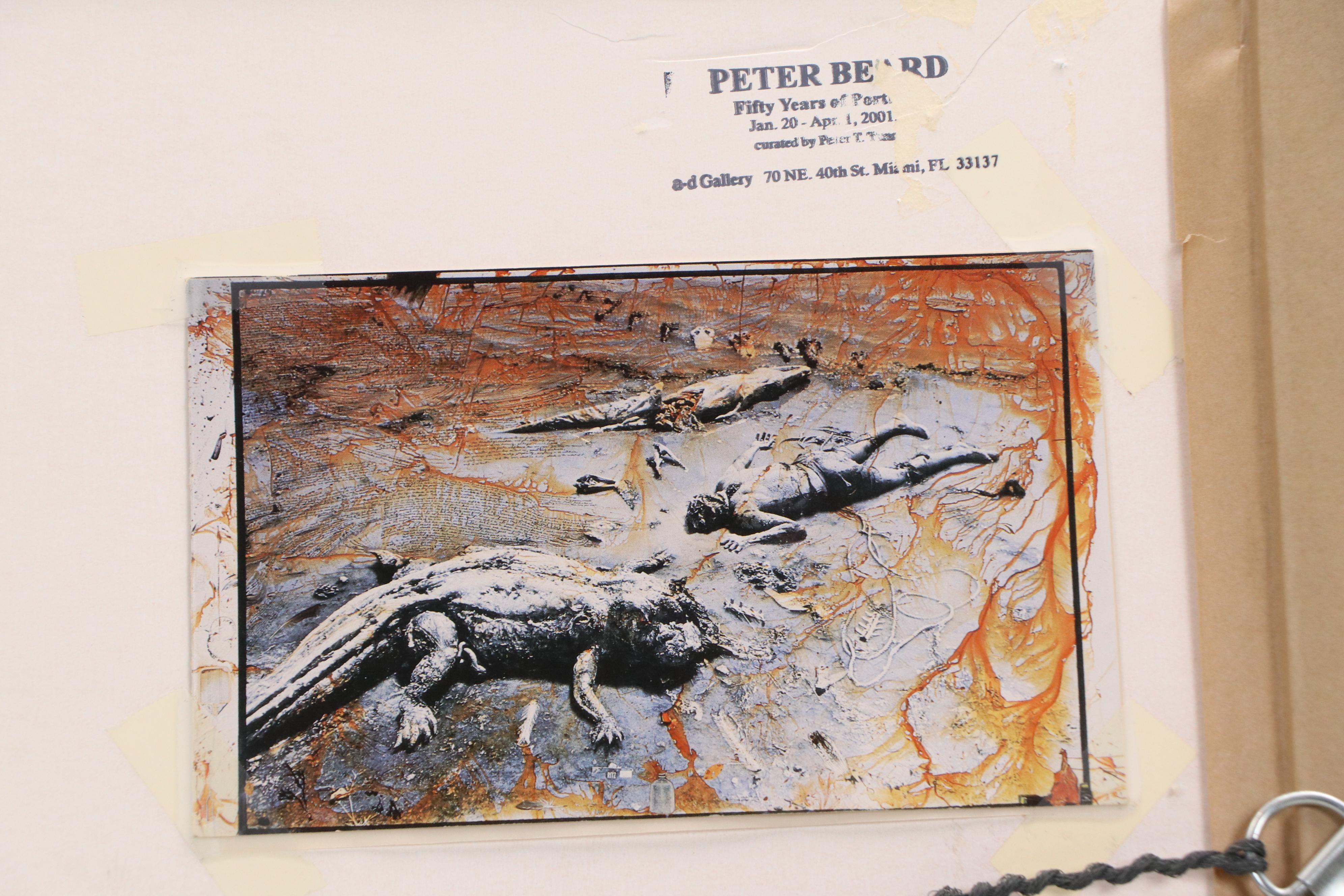 Peter Beard Giclée "I'll Write Whenever I Can," 1998–2001