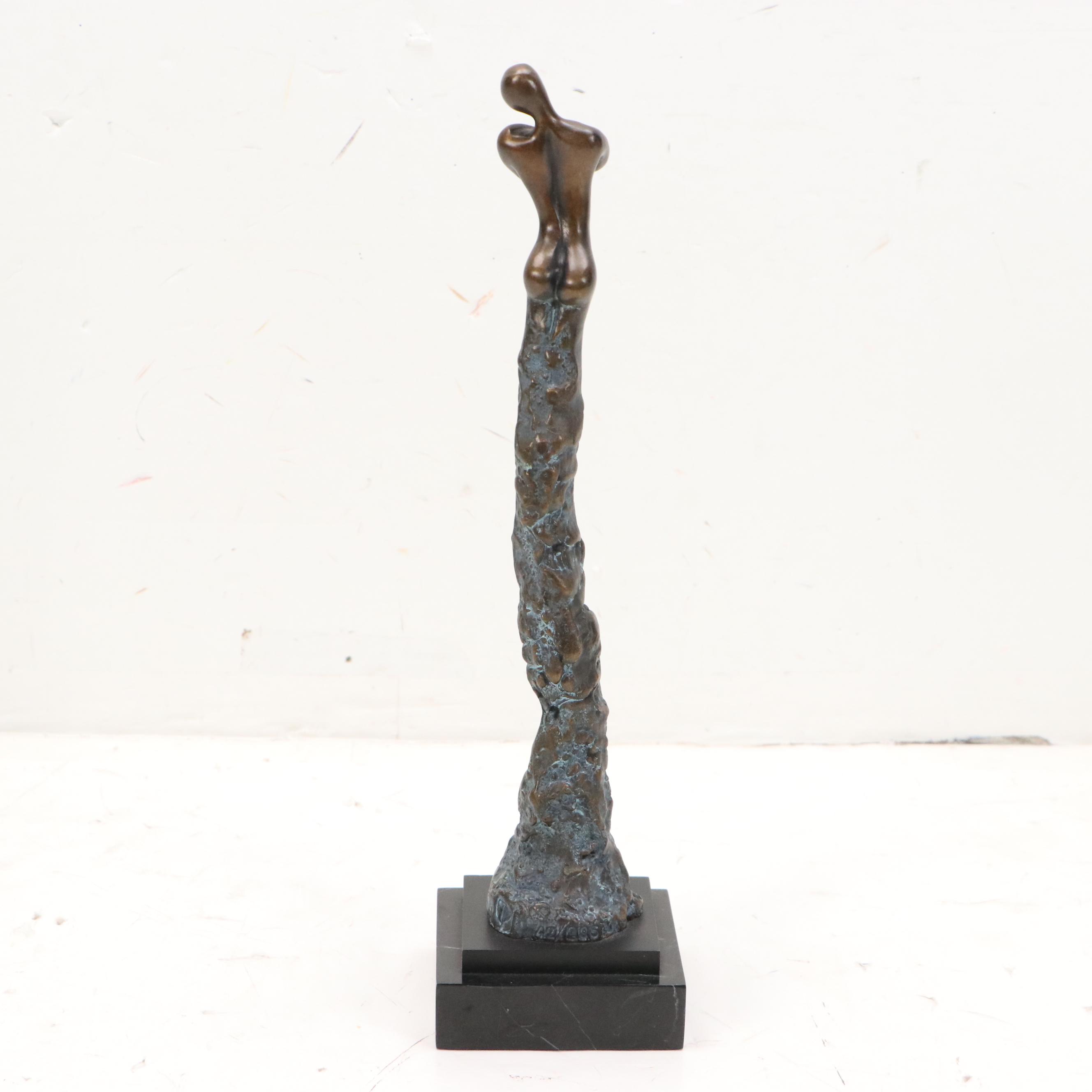 Jennine Parker Abstract Bronze Nude