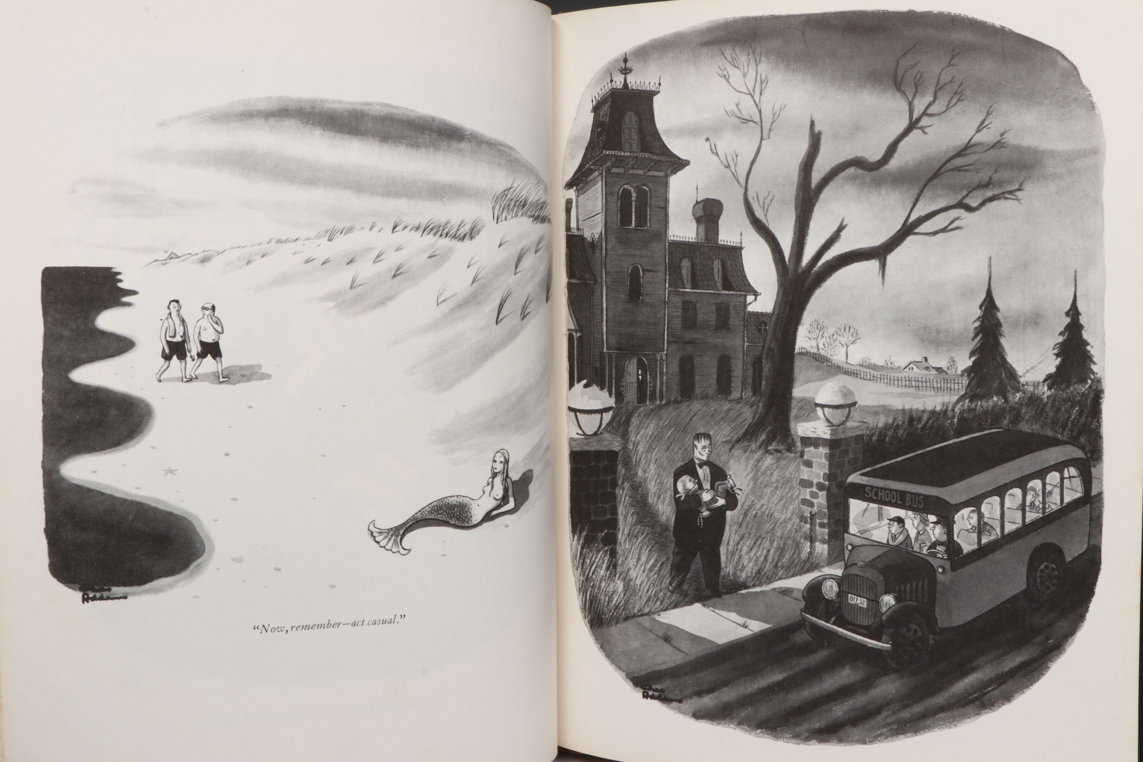First Printing "Homebodies" by Charles Addams, 1954